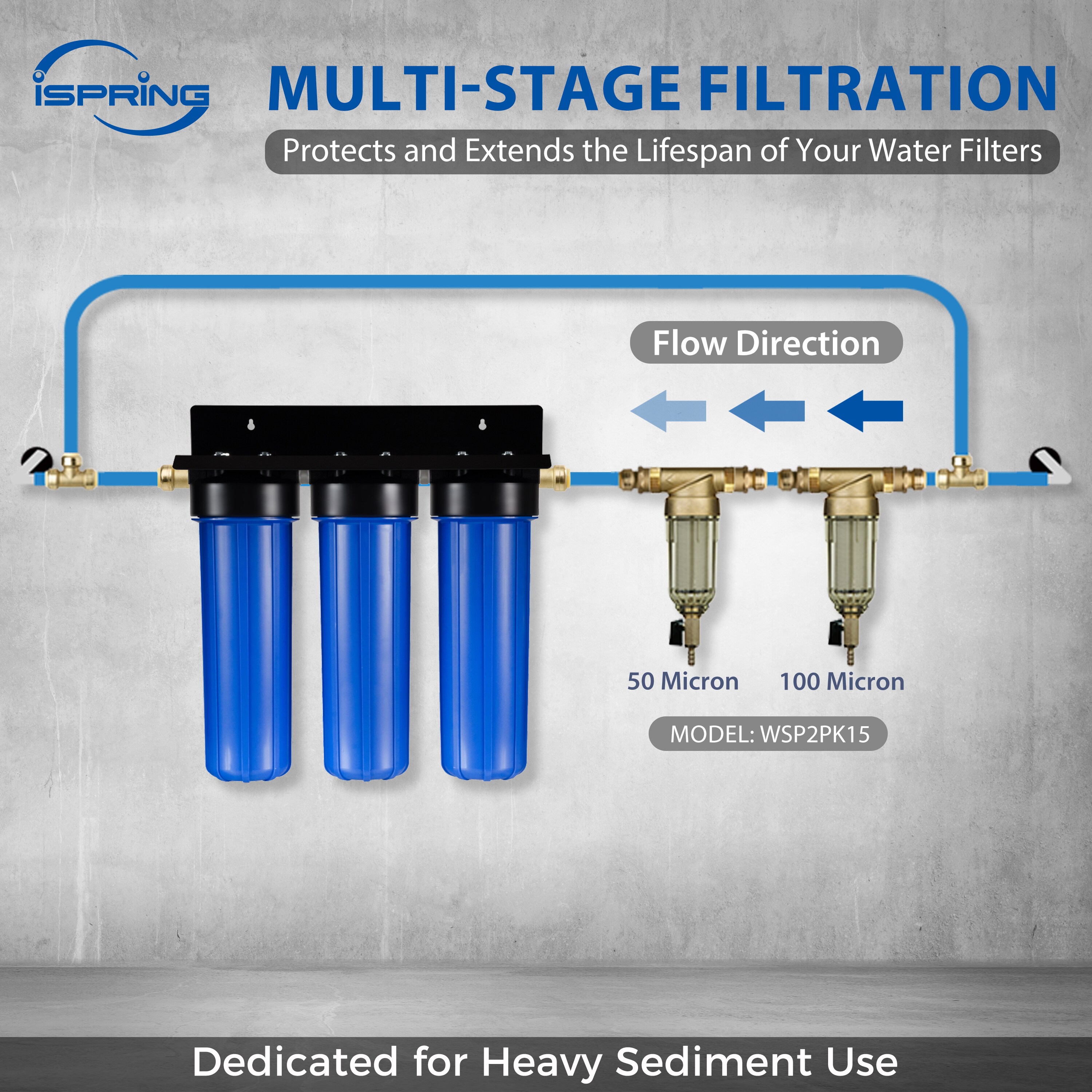 iSpring WSP2PK15 Whole-House-Filtration-Systems - View #2