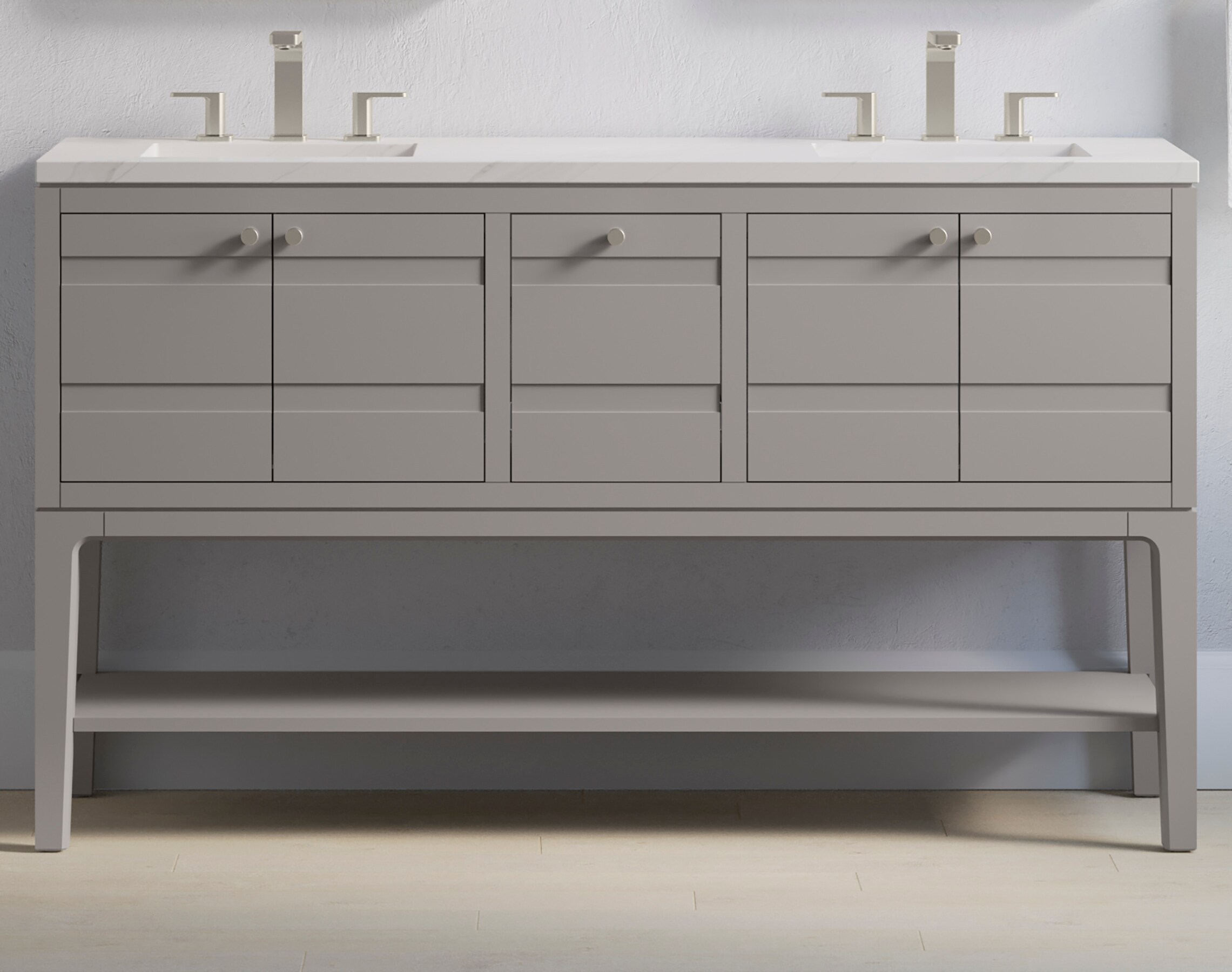 KOHLER Drawer Organizer with Lid in Mohair Grey