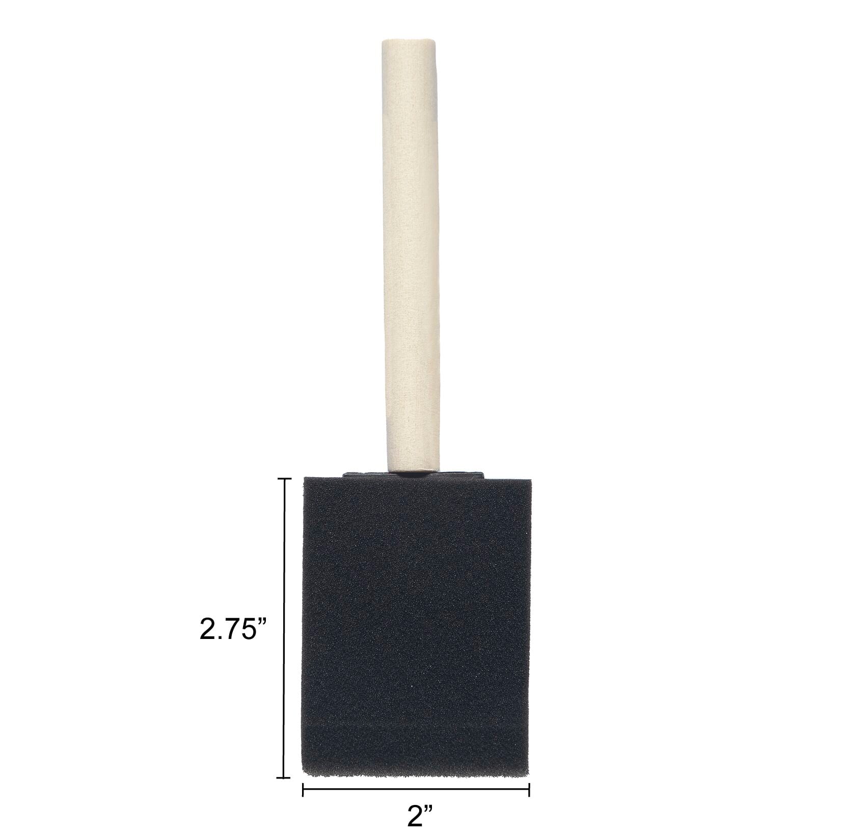Project Source Foam Brushes Foam Flat 2-in Paint Brush