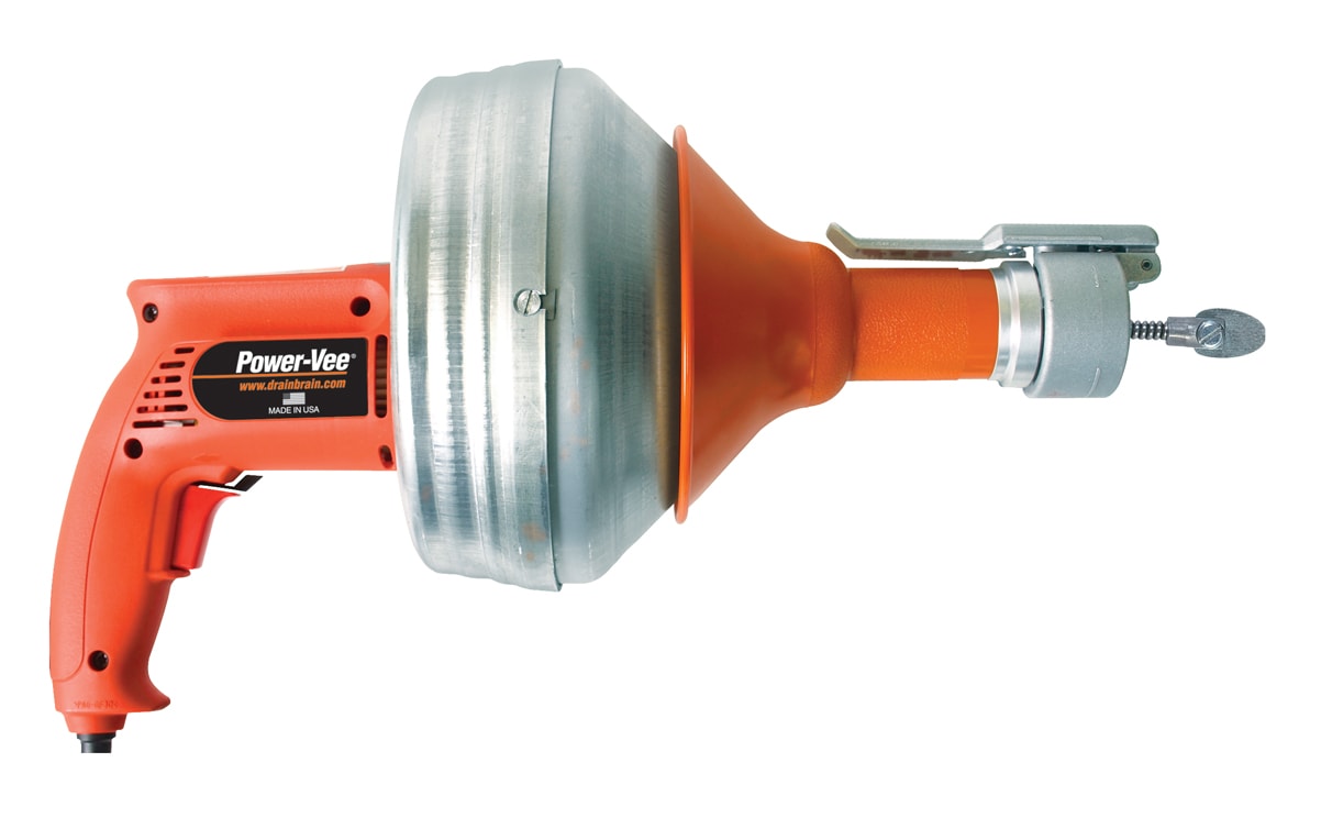  DrainX 25 FT Rotary Drain Auger 1/4 Cable  Works Manually or  Drill Powered : Tools & Home Improvement
