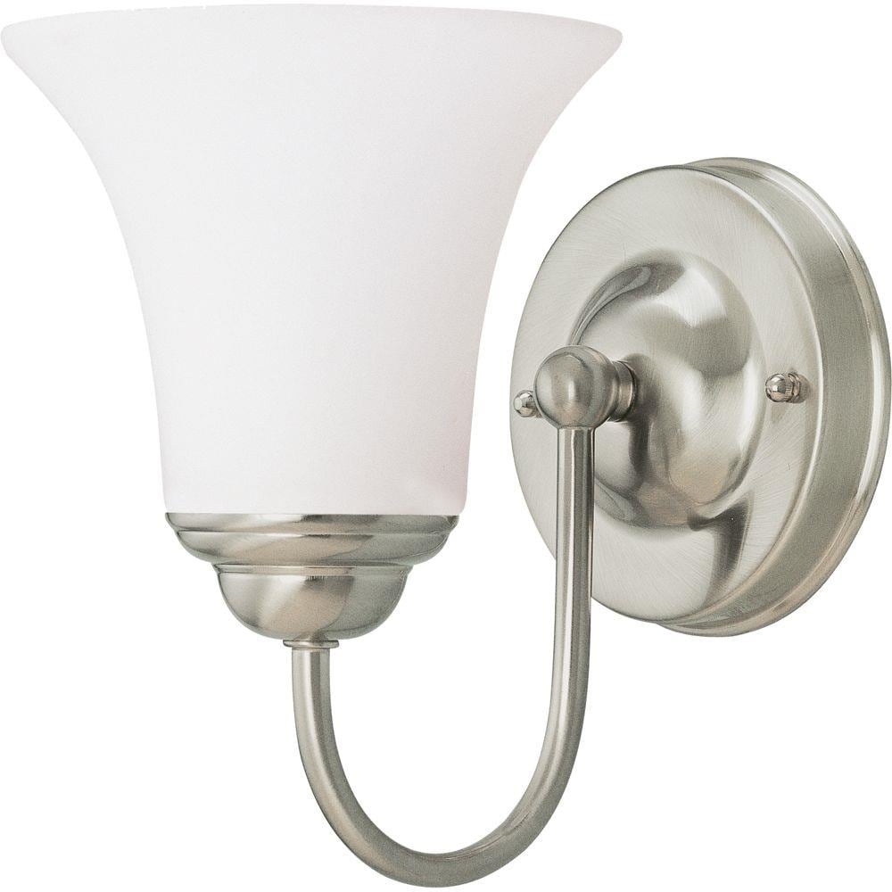  LW-SC527861 6-in 1-Light Brushed Nickel Transitional Vanity Light