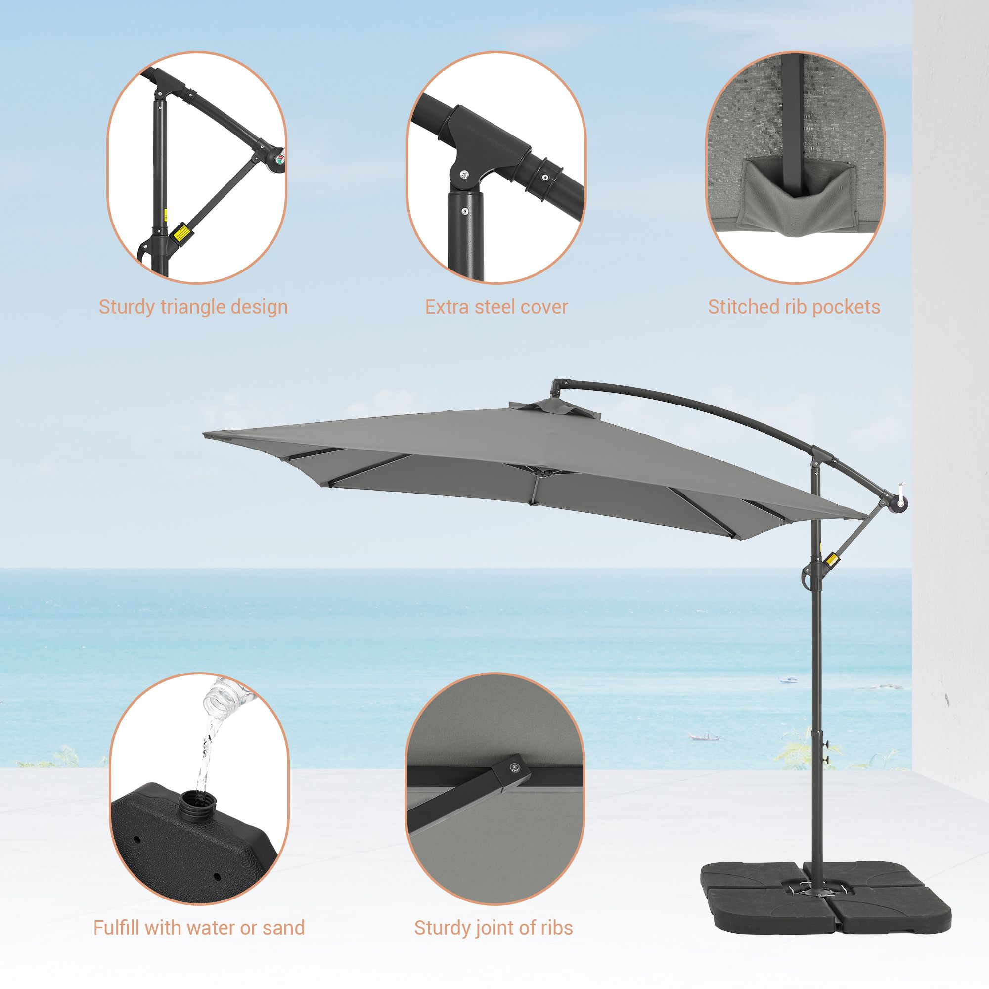 ACEGOSES LW-56GY Umbrellas-2 - View #4