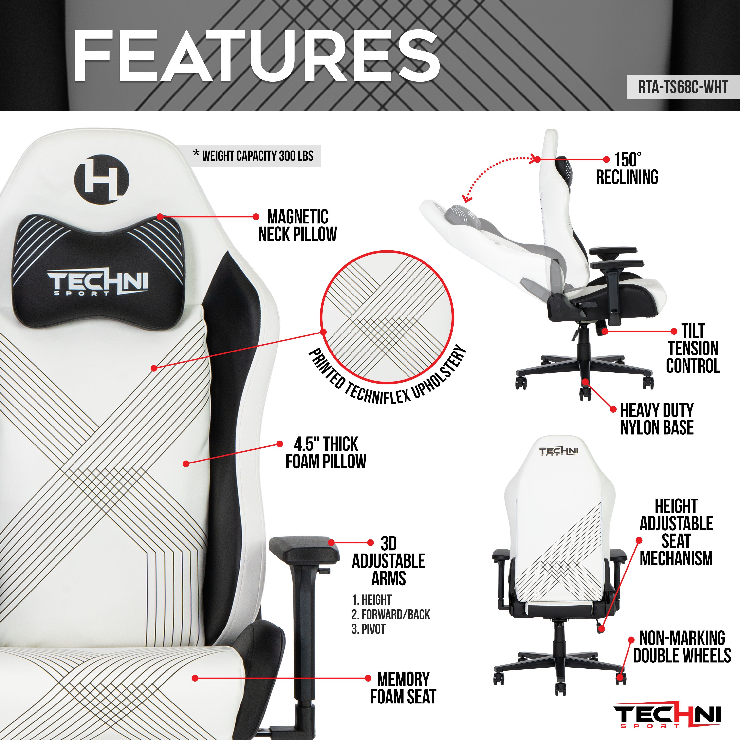 LOVMOR SF-H-B031P231714 Office-Chairs - View #3