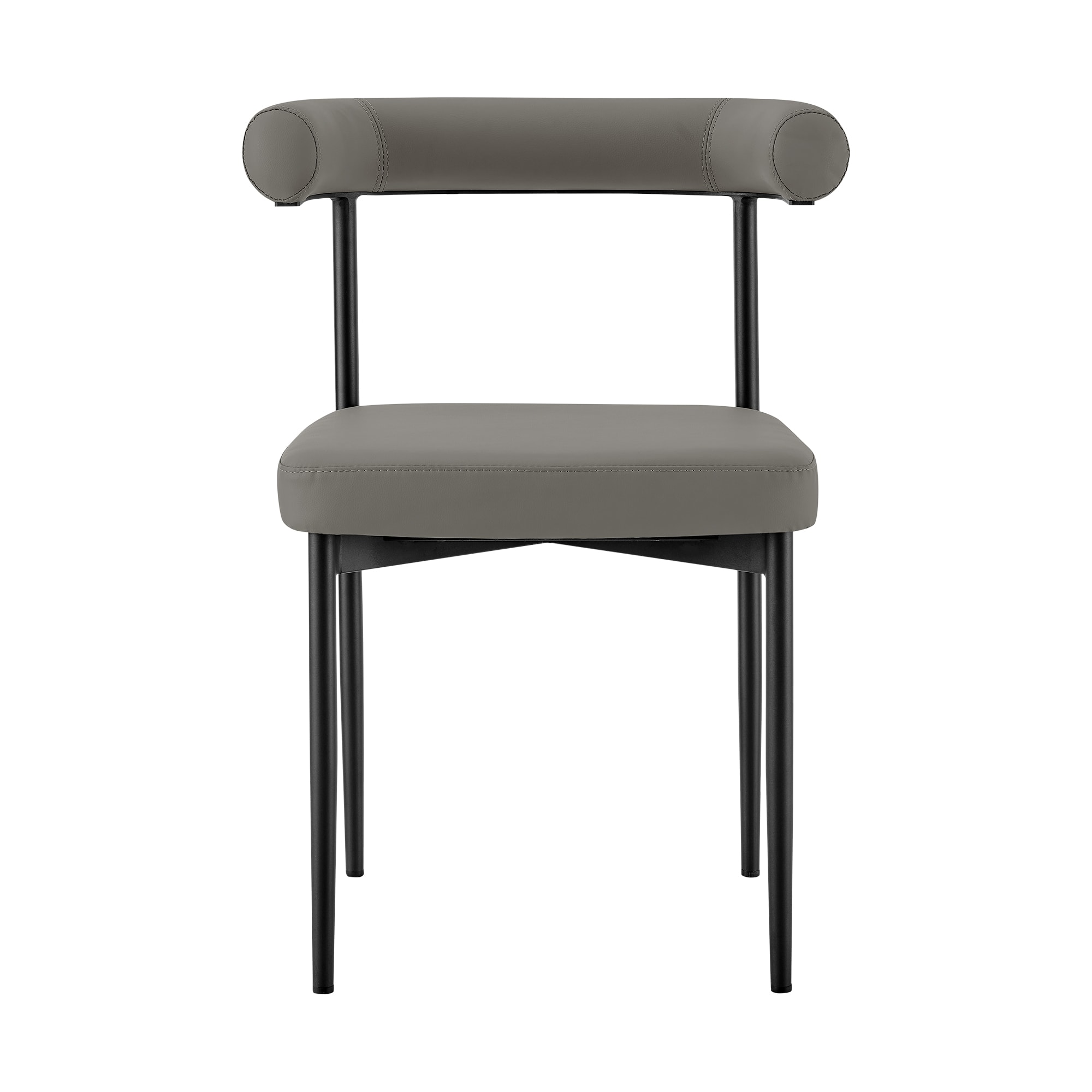 Armen Living LCSNSIBLKPGRY Dining-Chairs - View #3