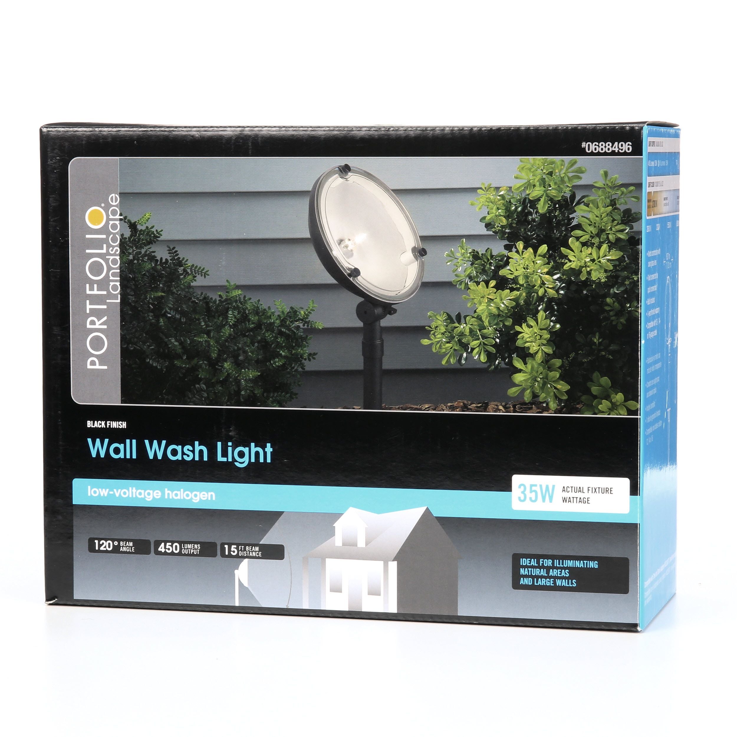 portfolio landscape wall wash light