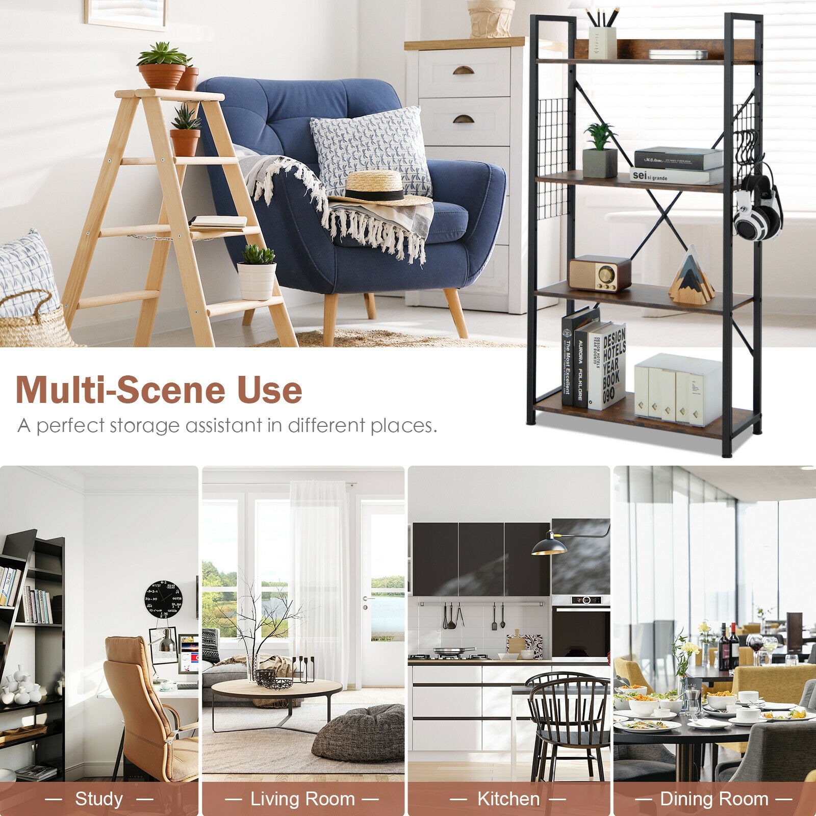 SUGIFT LW018SUGHY193 Free-Standing-Shelving - View #7