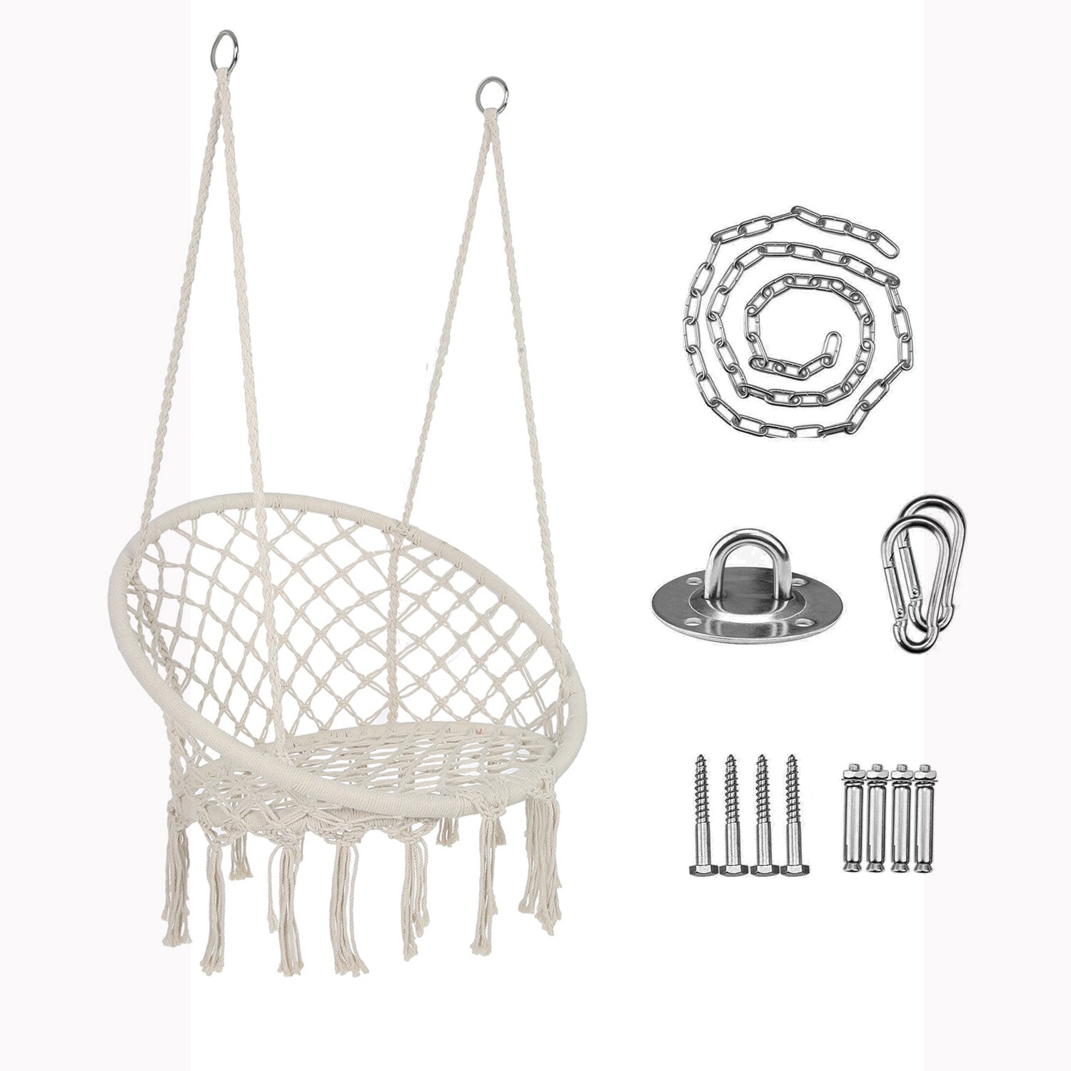 lowes hanging chair hardware