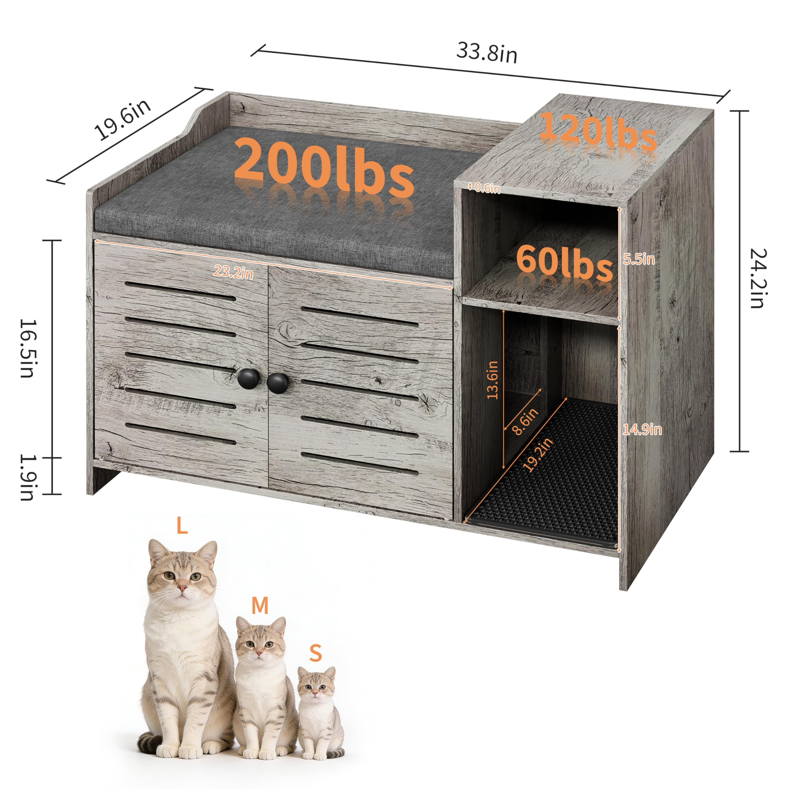 DEXSO ENCOREPPSBA18674 Litter-Boxes - View #7
