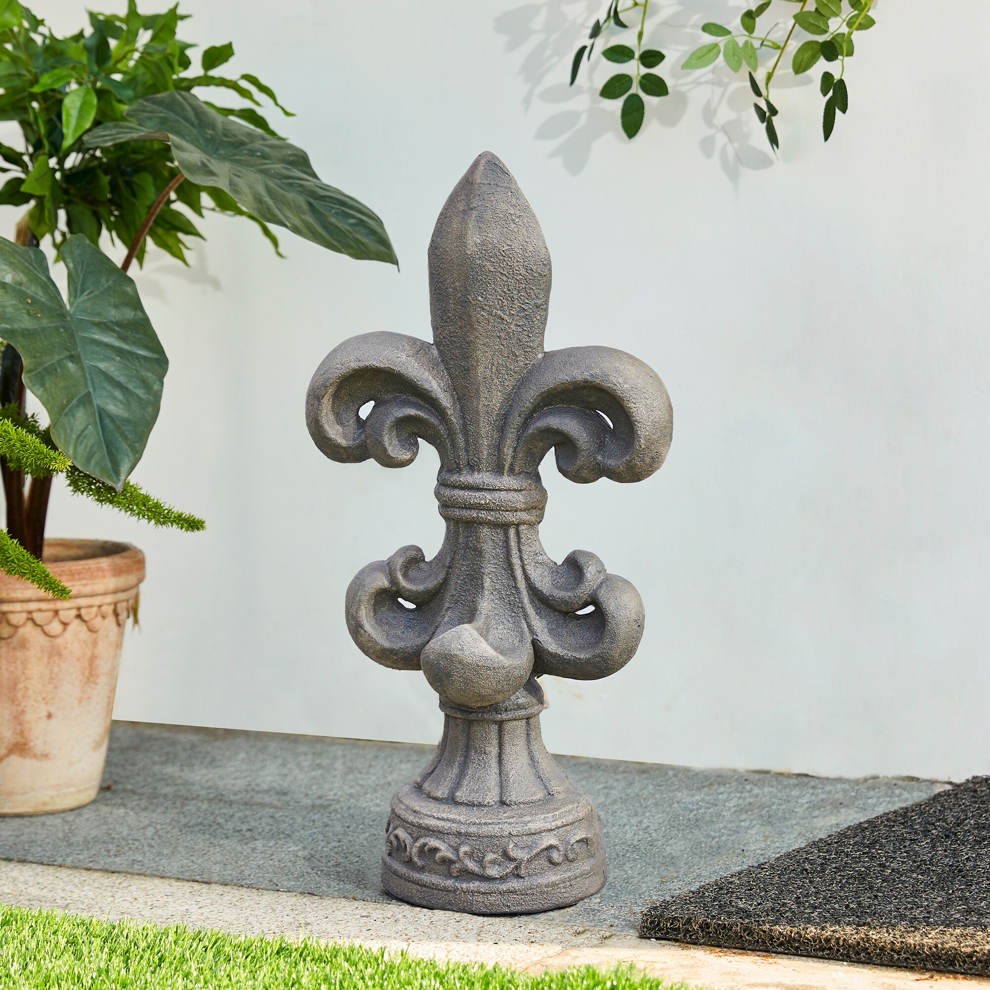 Glitzhome 2025400048 Garden-Statue - View #2