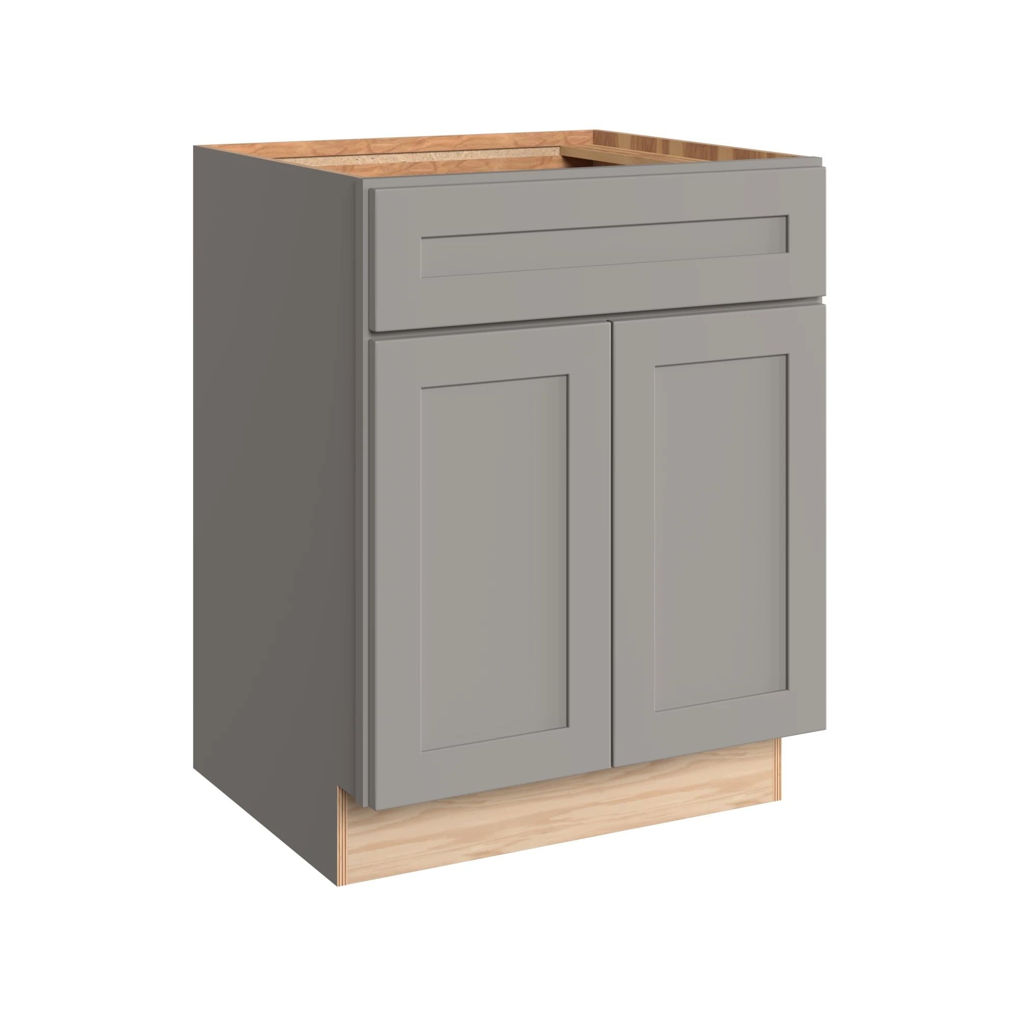 KraftMaid Momentum VSB242131G81 Deveron 24-in Pebble Grey