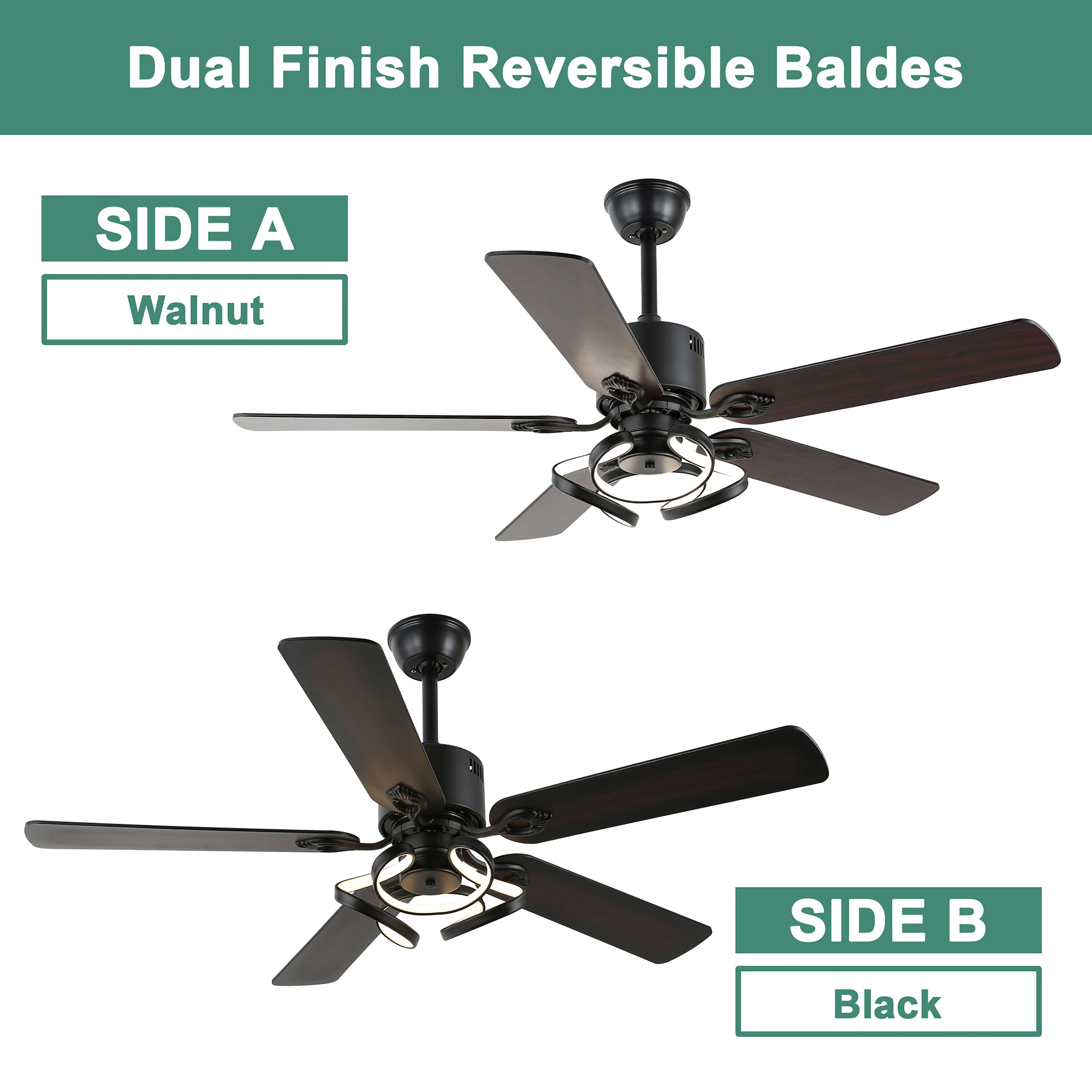 Cusp Barn CS5217-B Ceiling-Fans - View #2