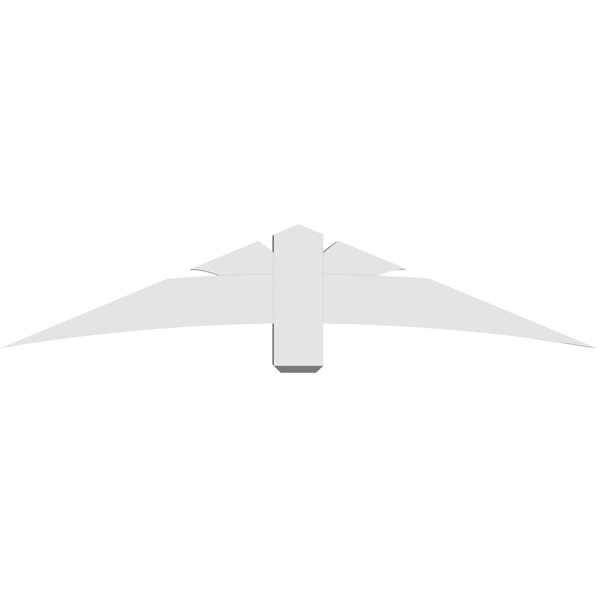 Ekena Millwork GBP072X15X0606DAV00 Exterior-Brackets-Braces - View #4