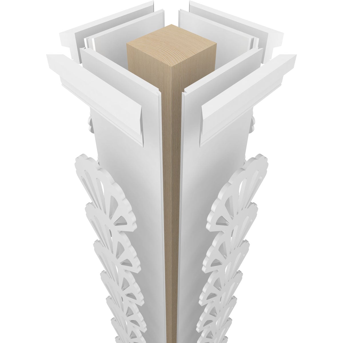 Ekena Millwork CC1010ENBNDPRPR Column-Wraps - View #7