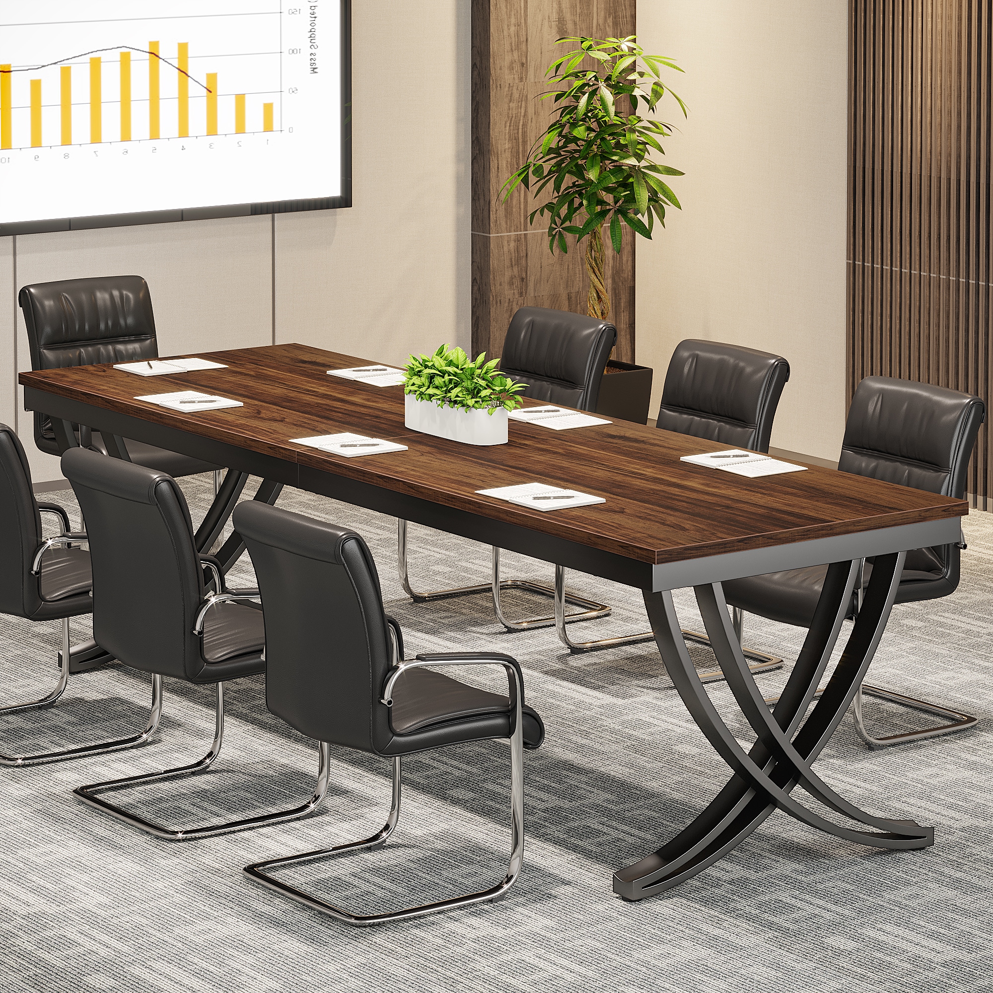Fnova LWTJ-RY0068 Office-Tables - View #3
