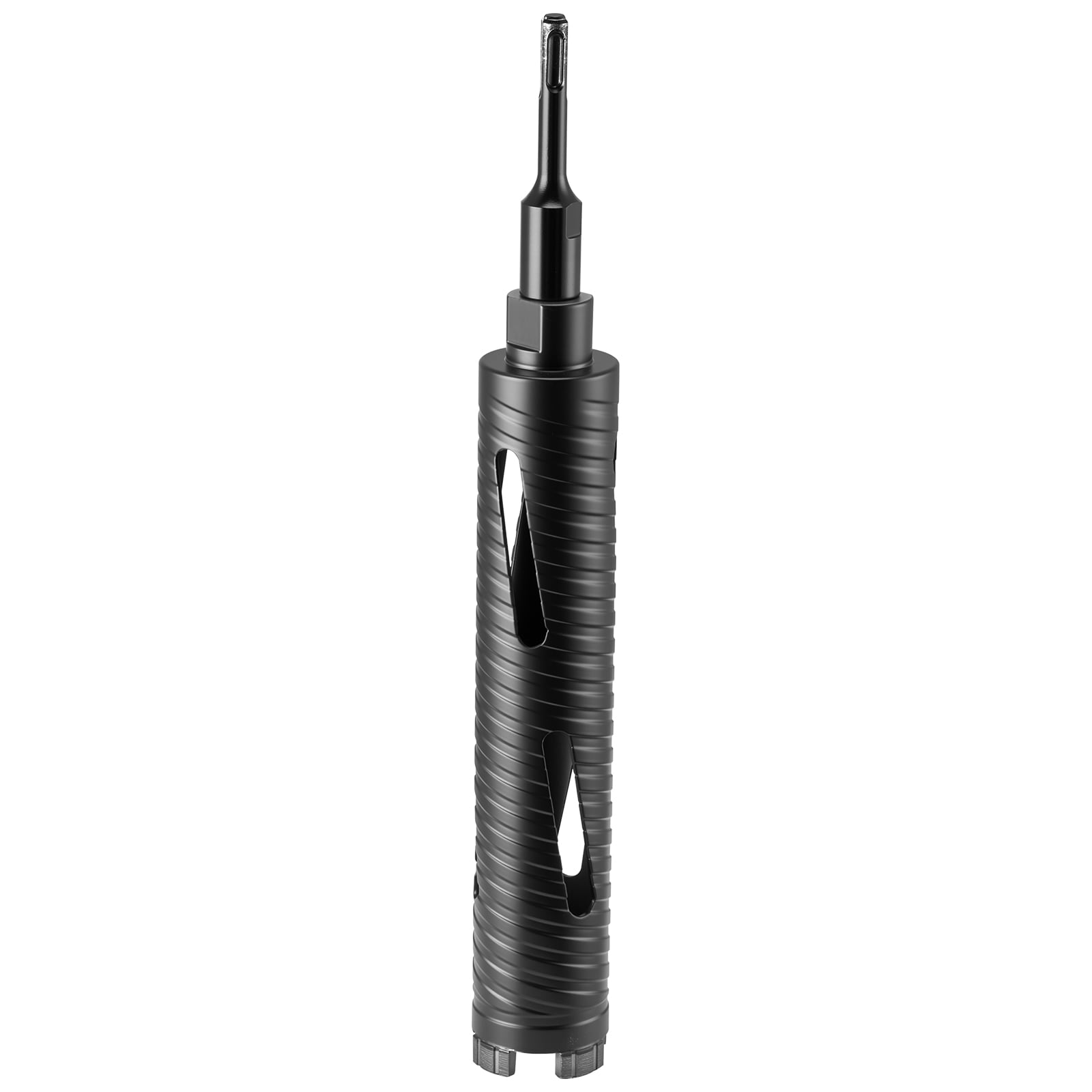 GIVIMO 2-in Diamond Dry Core Drill Bit 9-1/2-in Drilling Depth 5/8-11 Internal Thread Laser-Welded Segments with 3 Adapters Pilot Drill and Hex Wrench for Concrete Red Brick and Masonry #LW102GIVSS0590