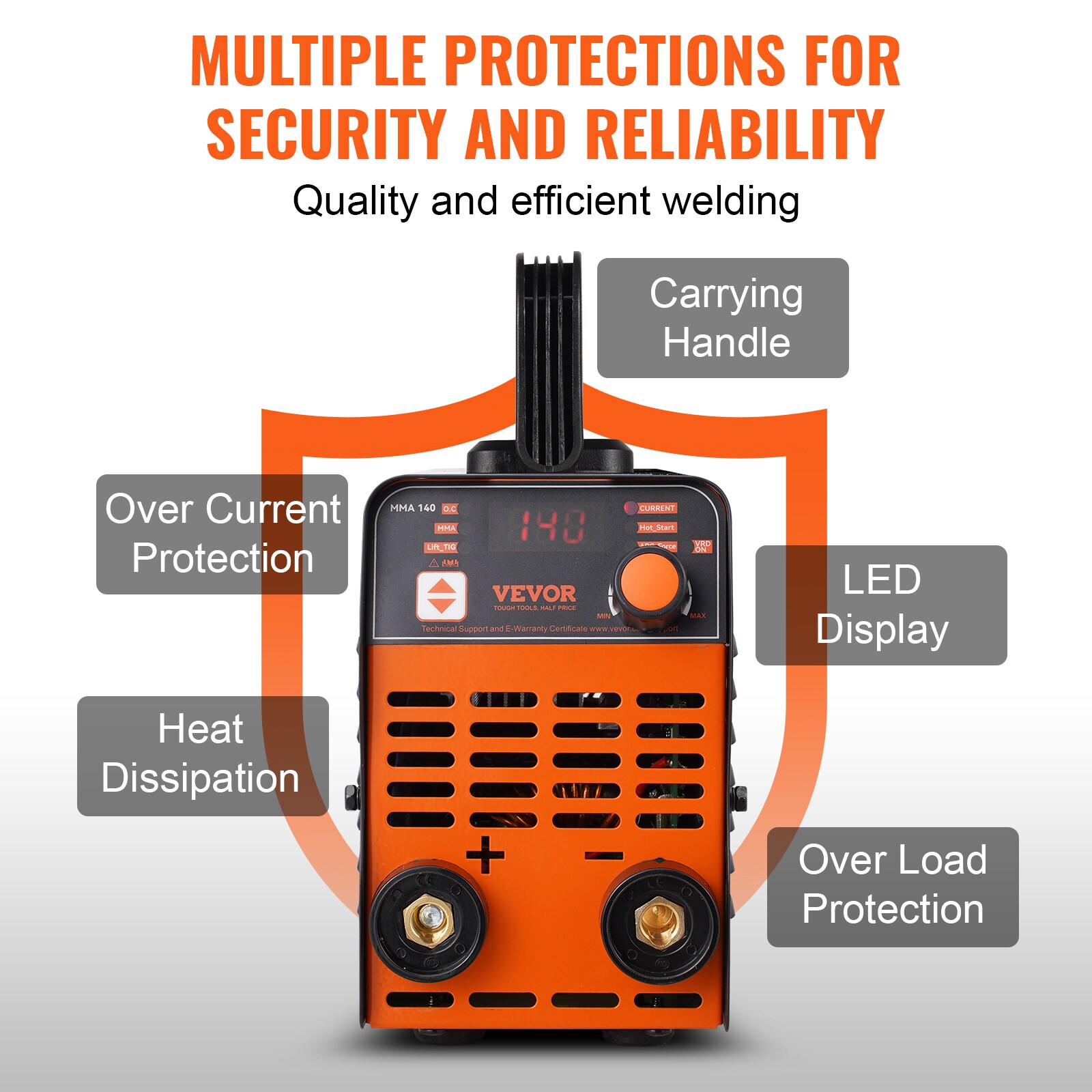 VEVOR BHJBHSH140A06Y358V1 Stick-Welders - View #6
