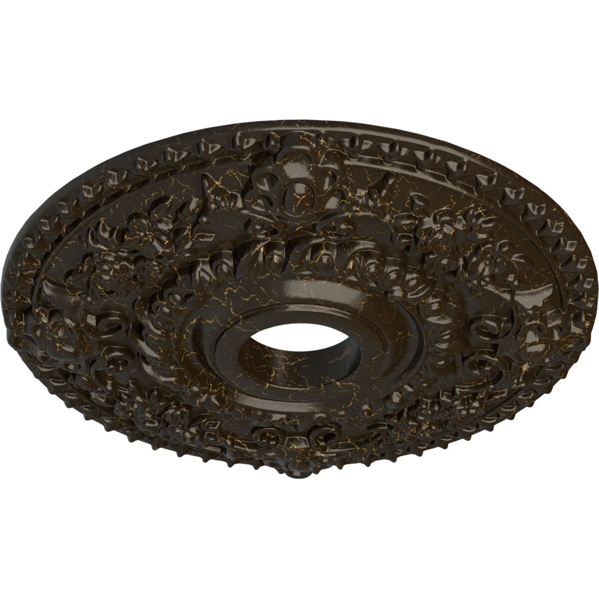 Ekena Millwork CM18ROSHC Ceiling-Medallions - View #2
