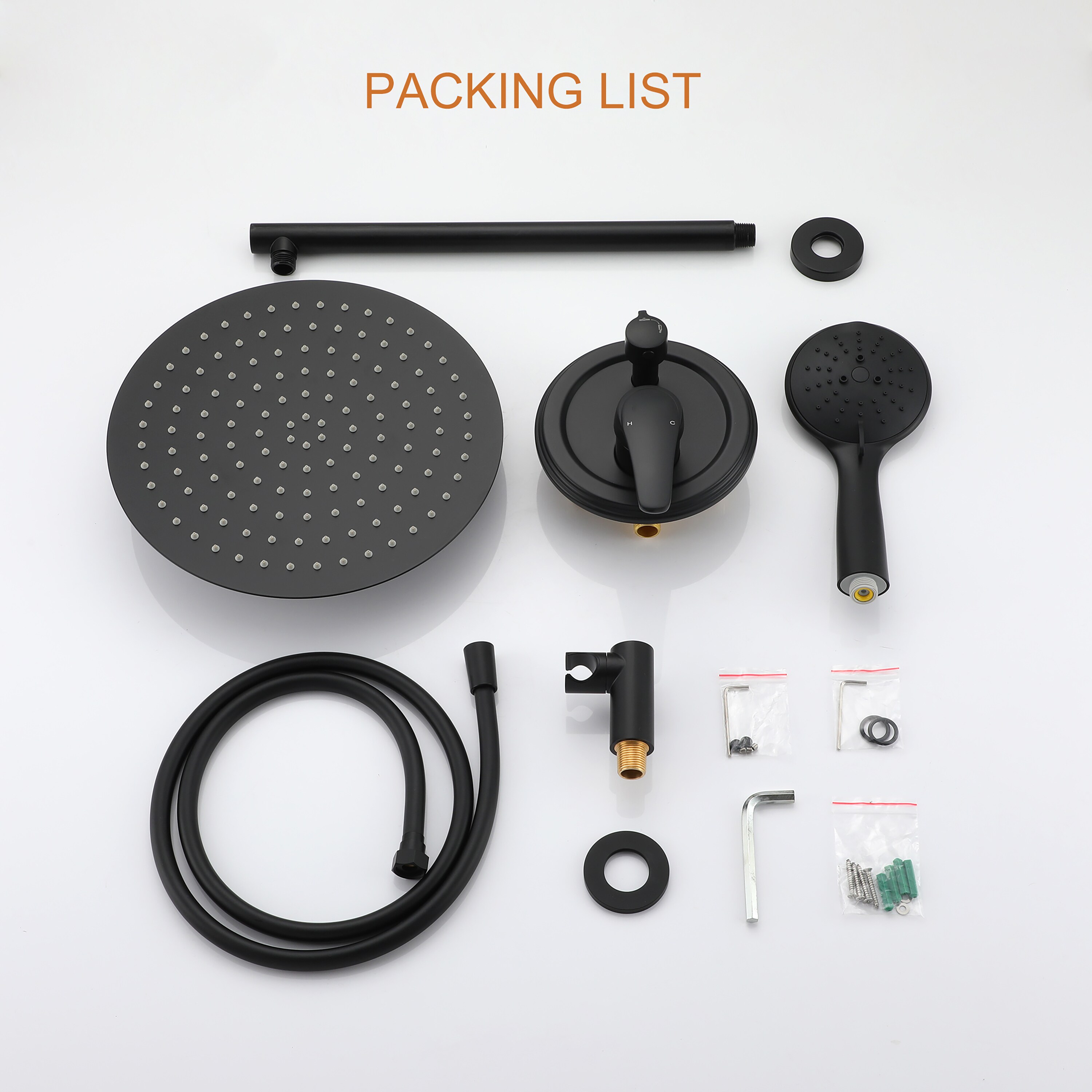 CASAINC CS3602-12ORB Showerhead-Bar-Panels - View #13