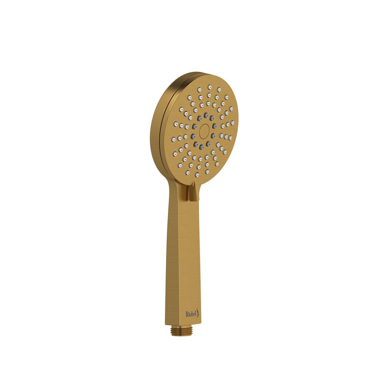 Riobel 4370BG 4 inch 3-Function 2 GPM Round Handshower Only in Brushed Gold