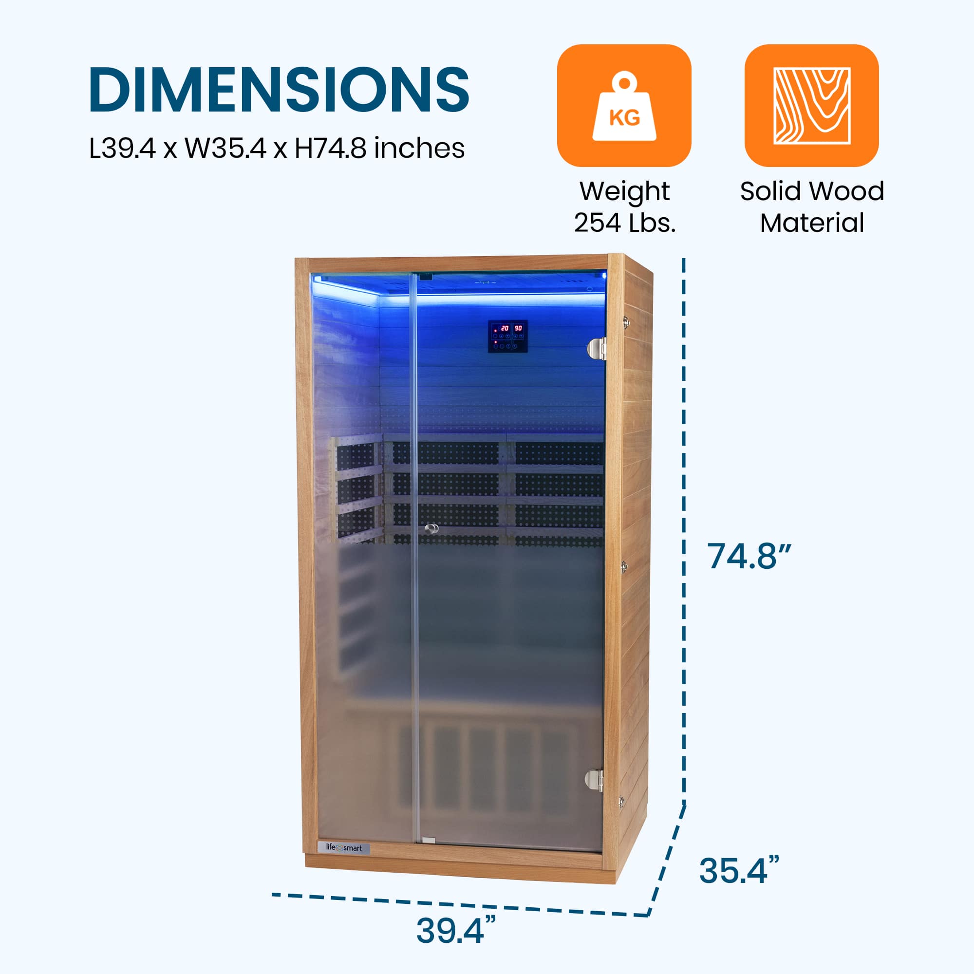 Lifesmart 410156 Indoor-Saunas - View #3