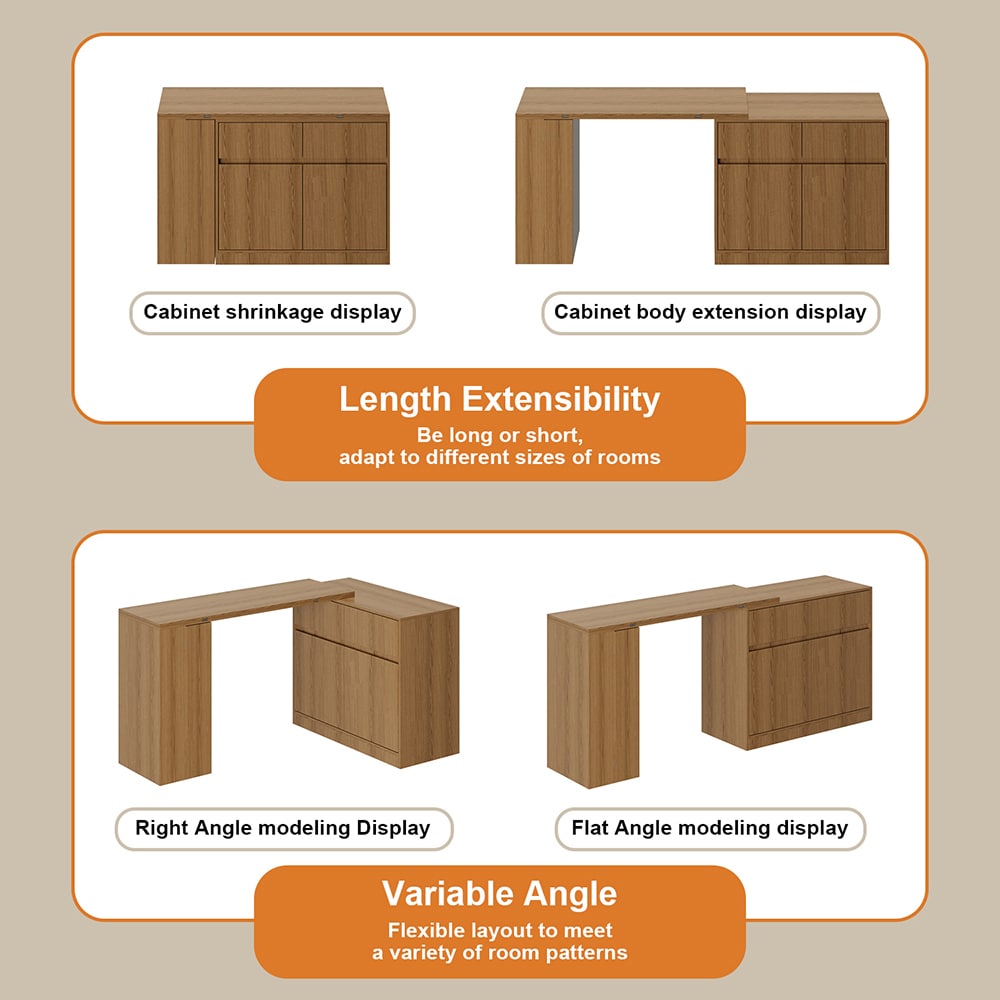 Homsee V-KF460040-01 Bedroom-Vanities - View #11