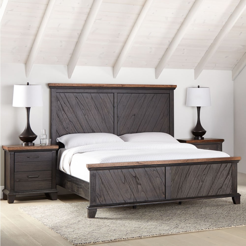 Steve Silver - Bear Creek Rustic Chocolate King Bedroom Set