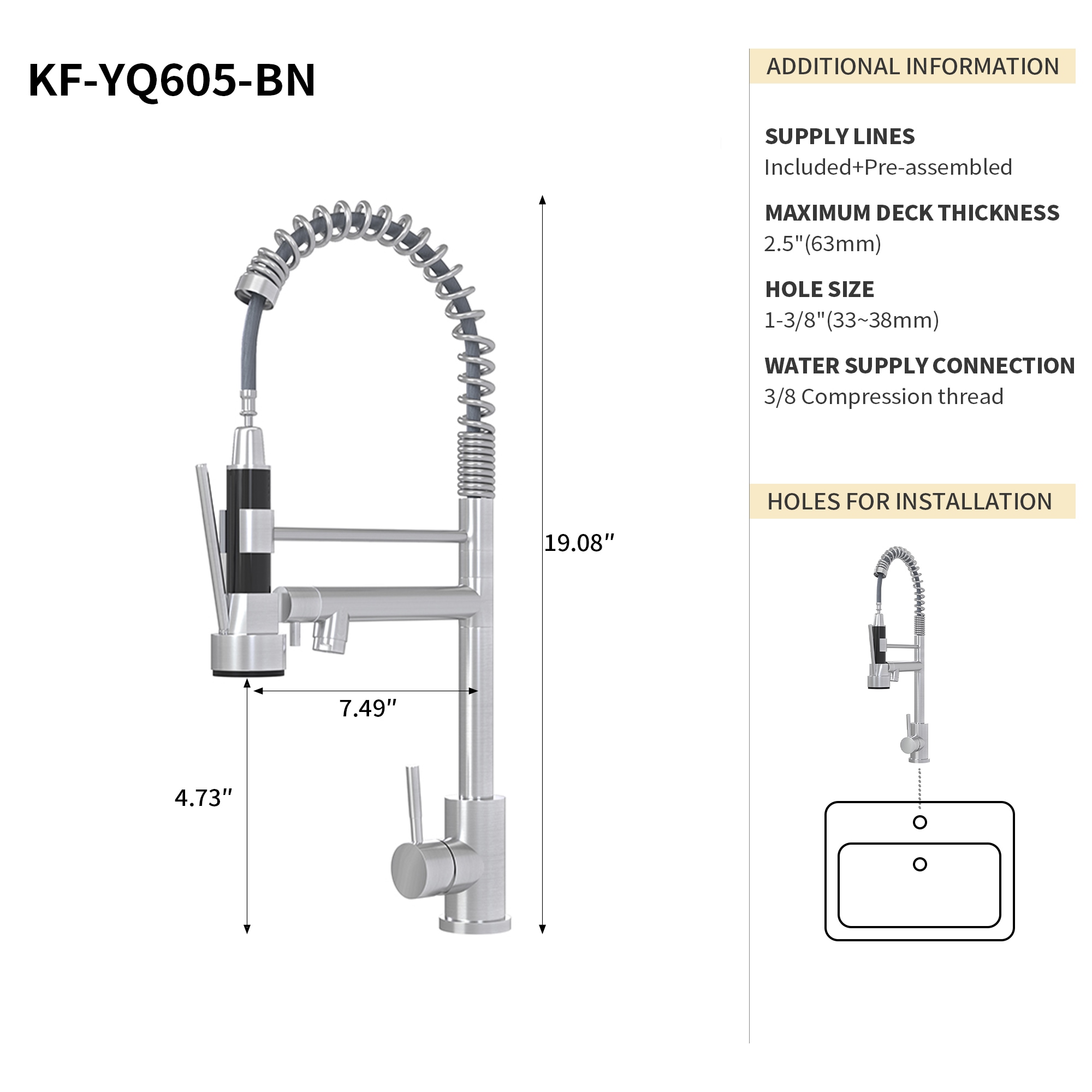 Vanityfus VF-BHL-62358 Kitchen-Faucets - View #3
