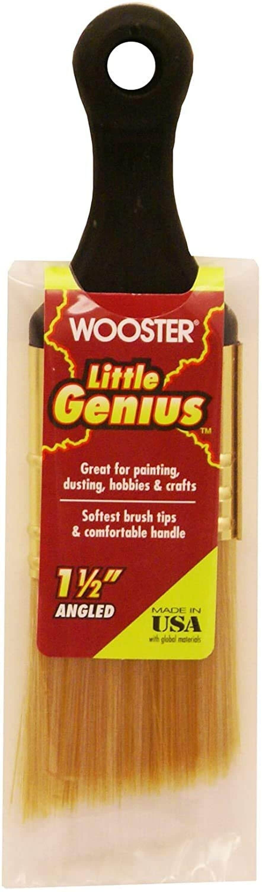 Wooster  Little Genius Q3222-1 Paintbrush 1-1/2 Inch 2020 Version