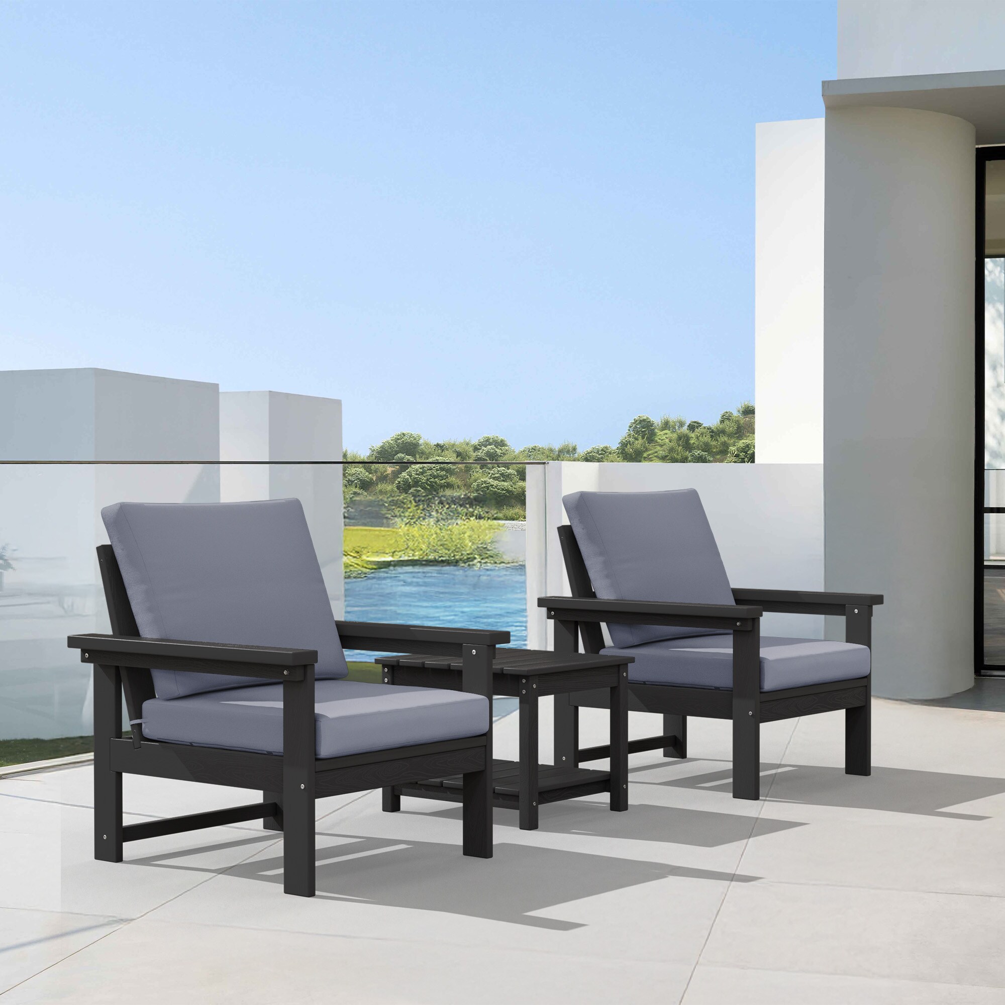 JEAREY PEZHSF03-BJ-BG Patio-Conversation-Sets - View #4