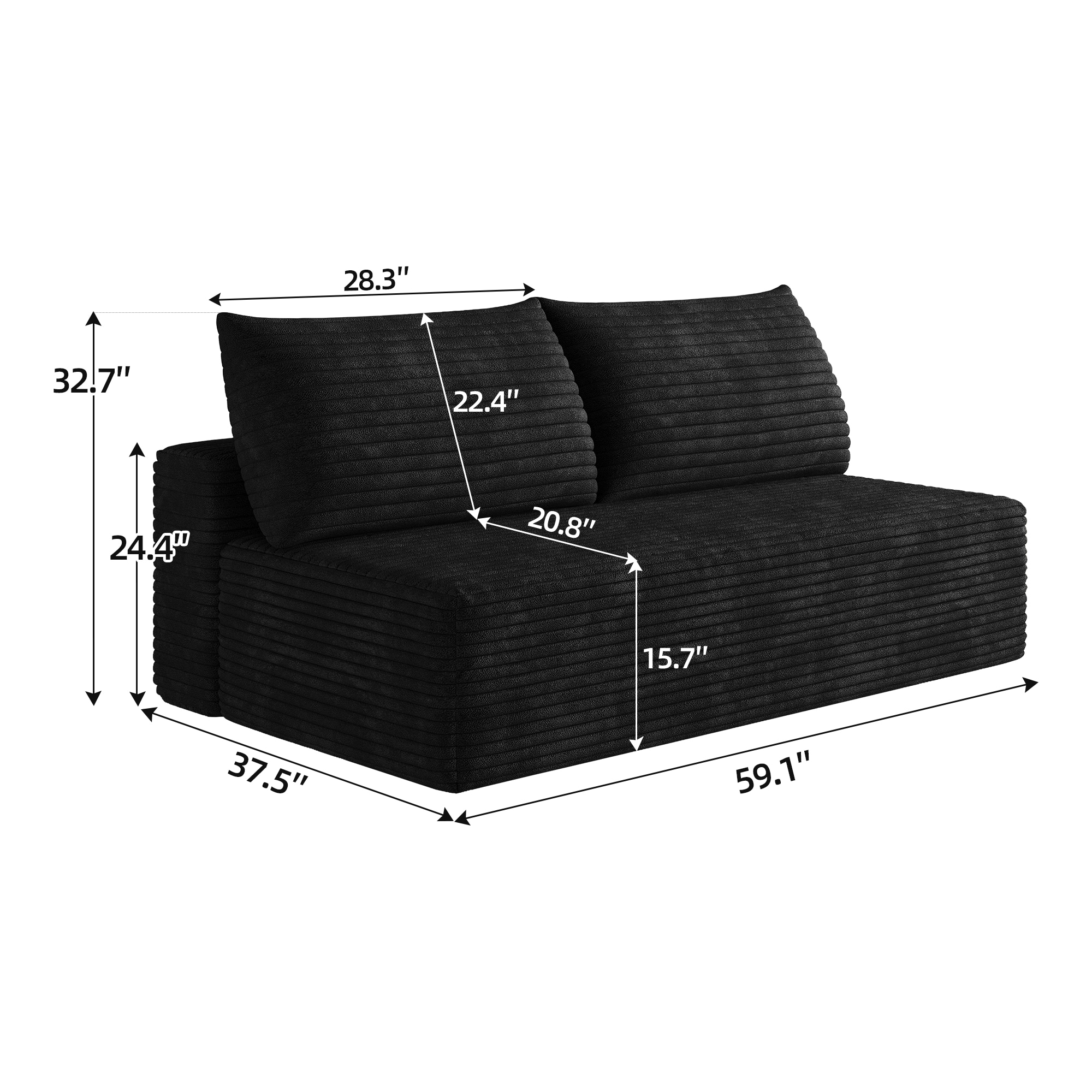Vynxaria LS0515-W2824P531410 Sofas-Loveseats - View #4