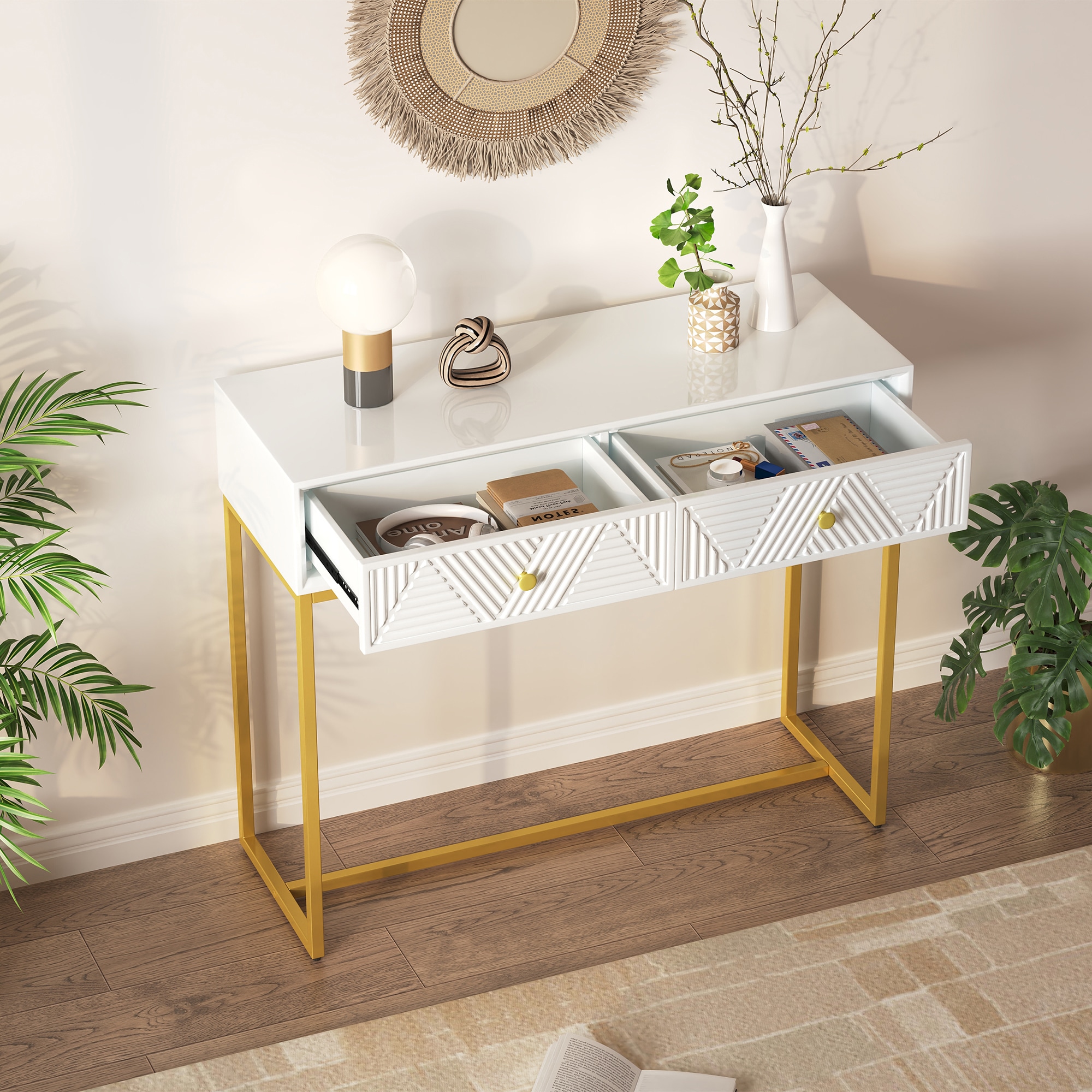 SINOFURN SYA330150WT Console-Sofa-Tables - View #7