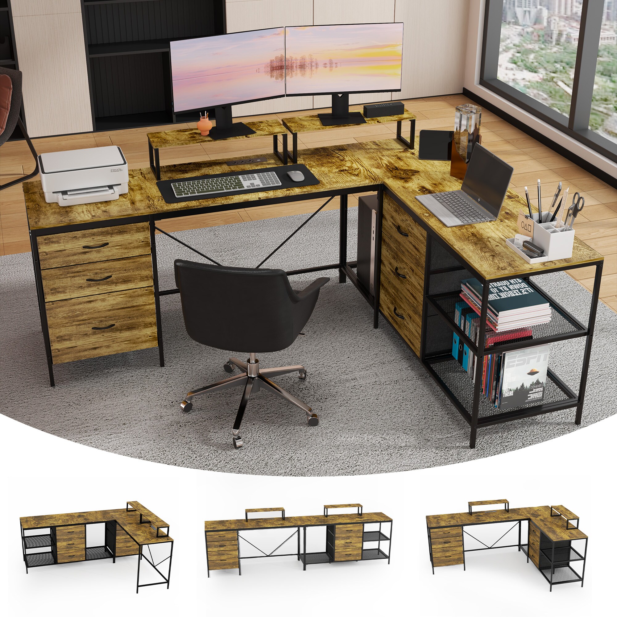 SINOFURN SYA480017BK desks - View #16