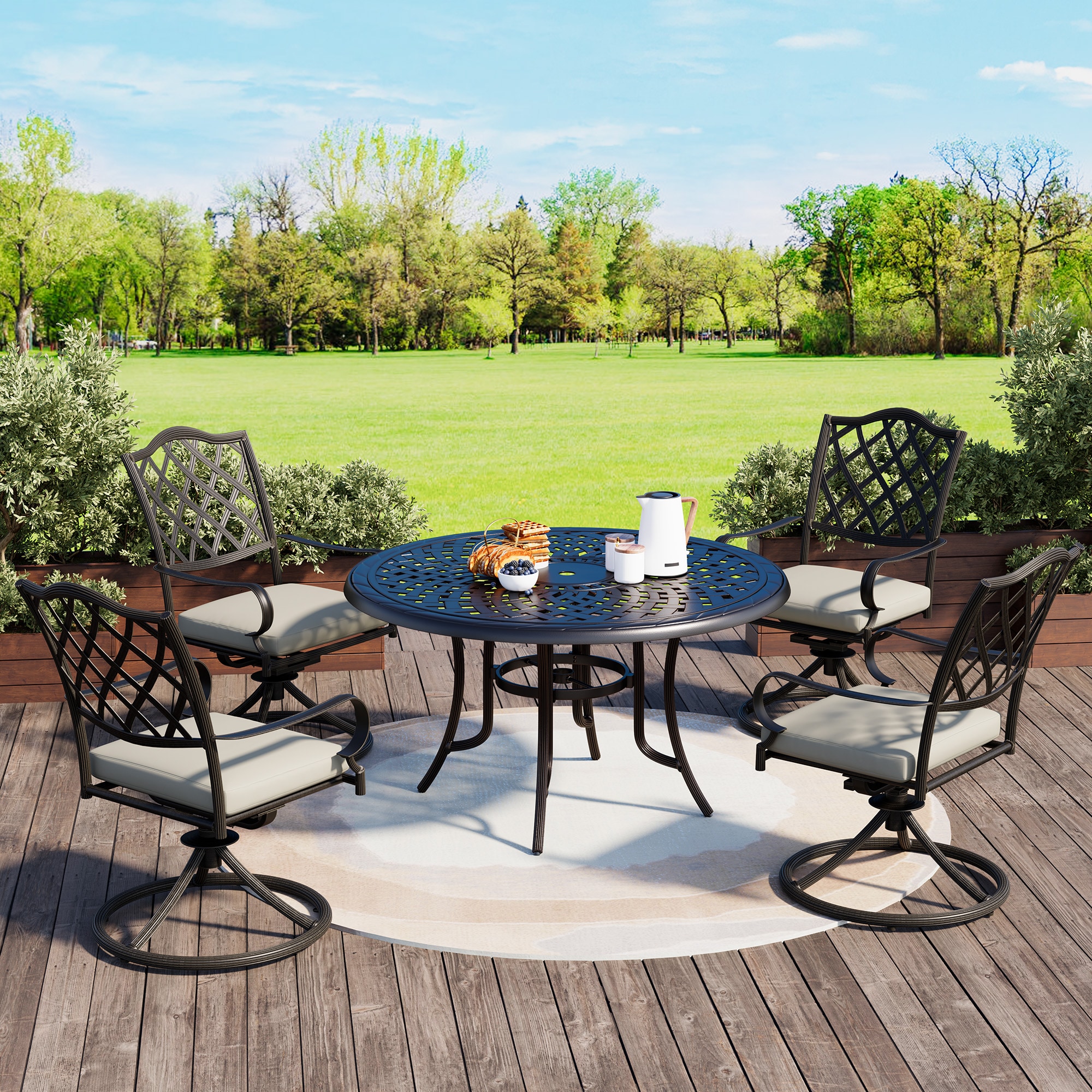 Clihome IVY1140R51-CL Patio-Tables - View #3