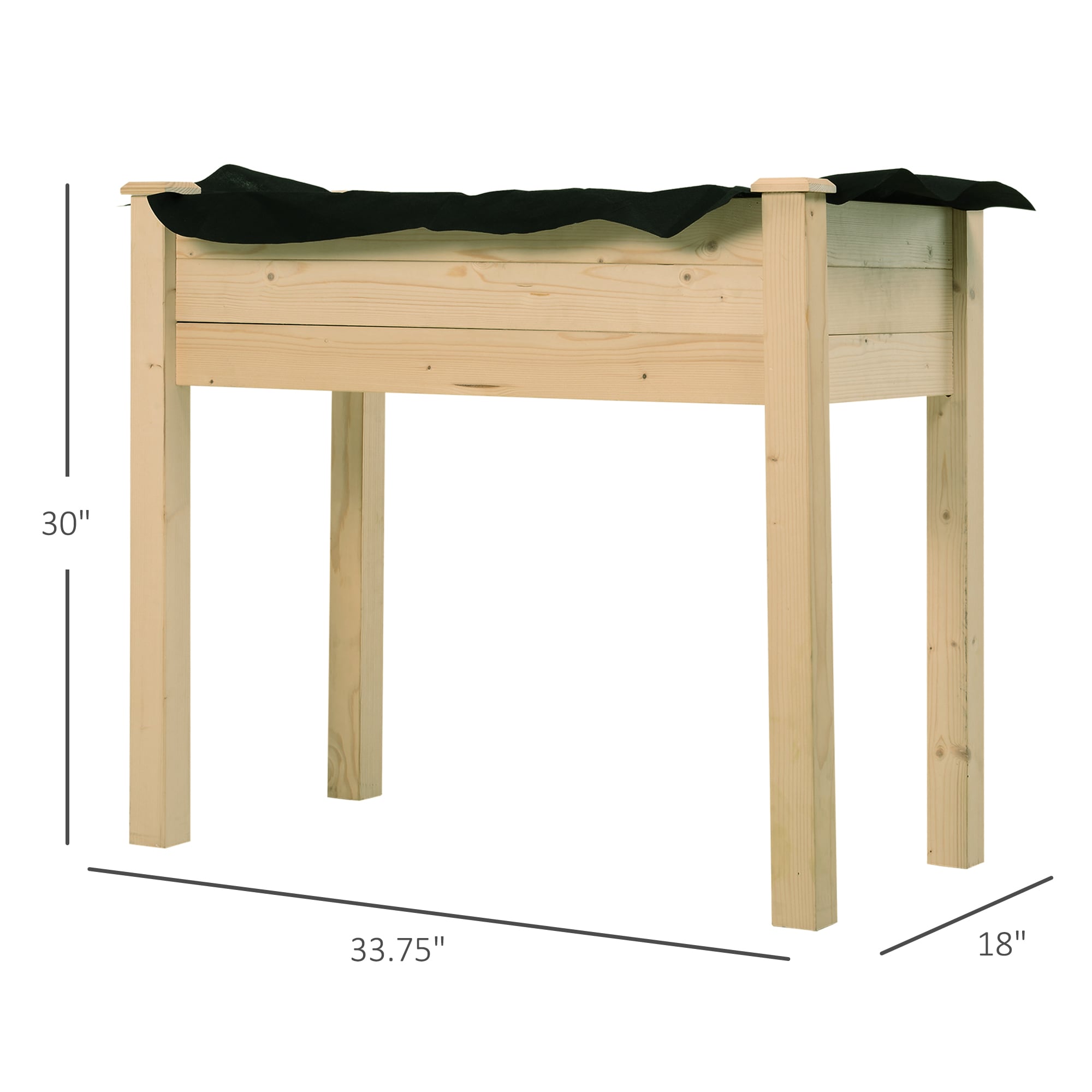 Outsunny 845-239V01 Planter-Window-Box - View #3