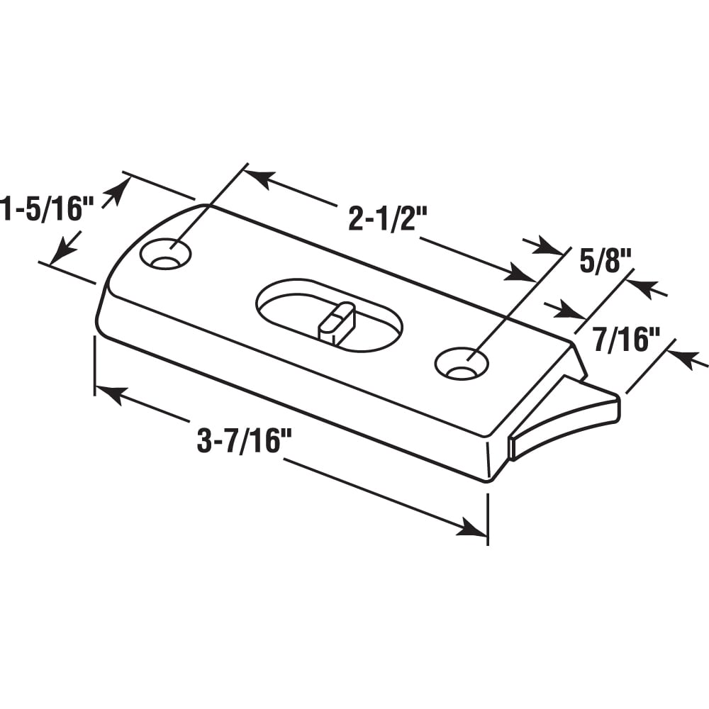 Prime-Line F 2828 Horizontal-Sliding-Window-Sash-Locks - View #2