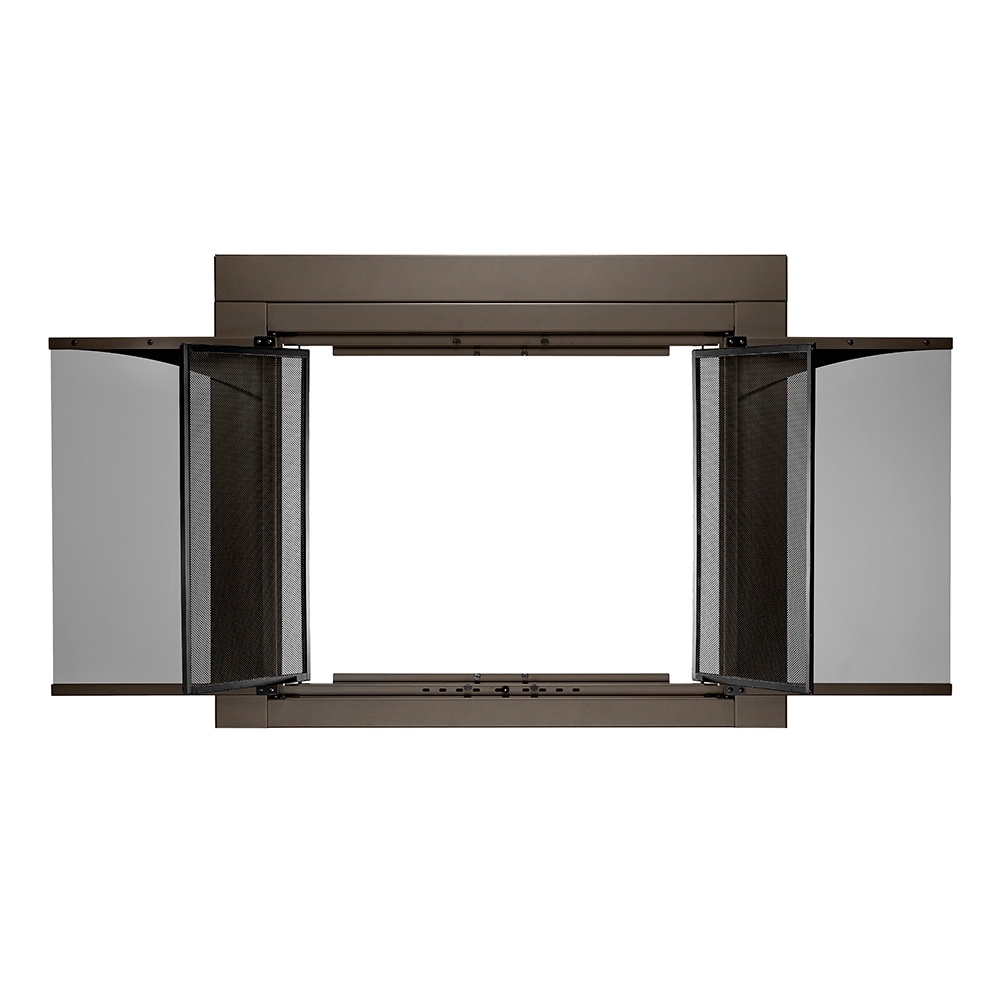 allen + roth FPDM206ORB Glass-Fireplace-Doors - View #6