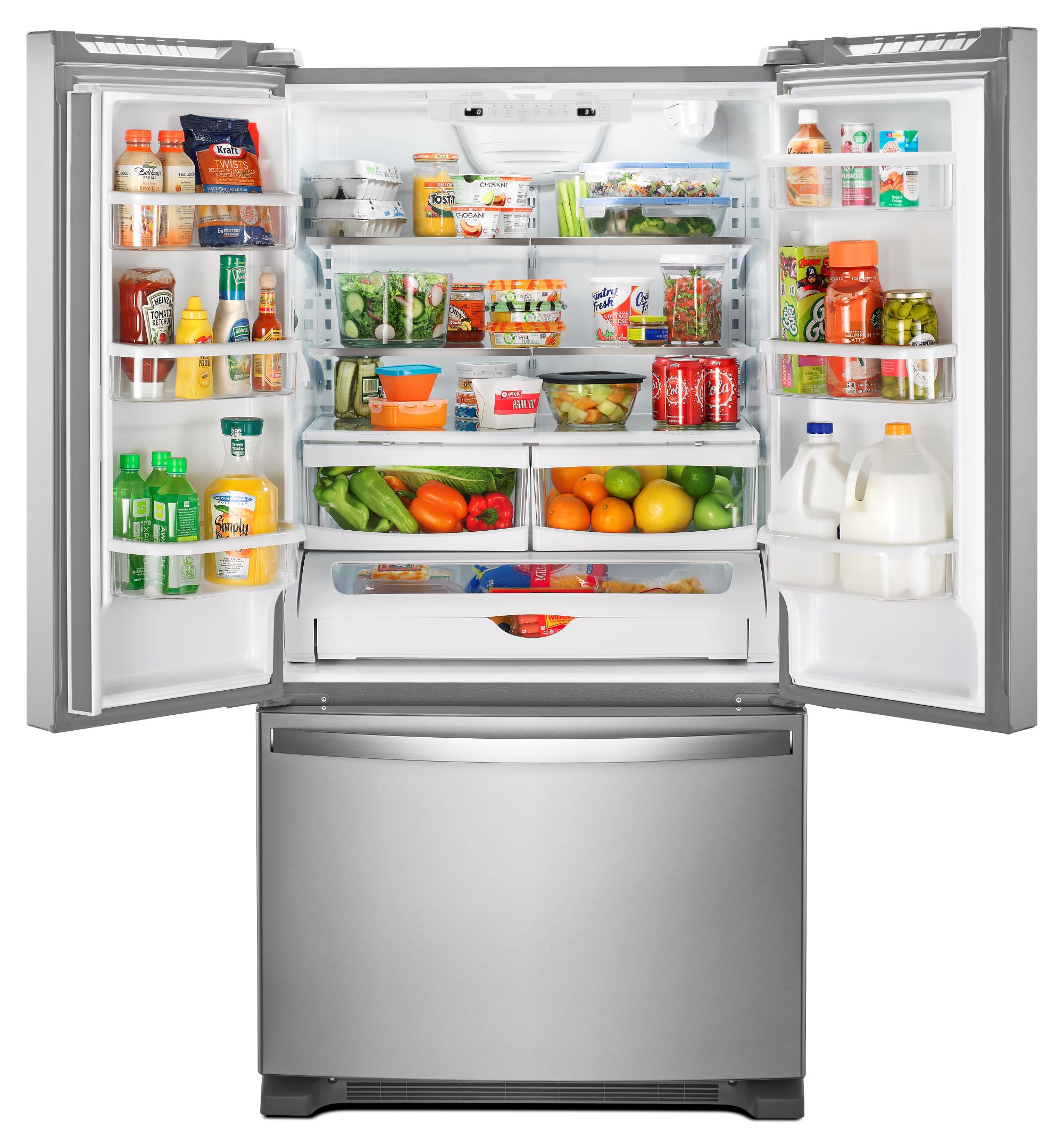Whirlpool WRFF5333PZ French-Door-Refrigerators - View #3