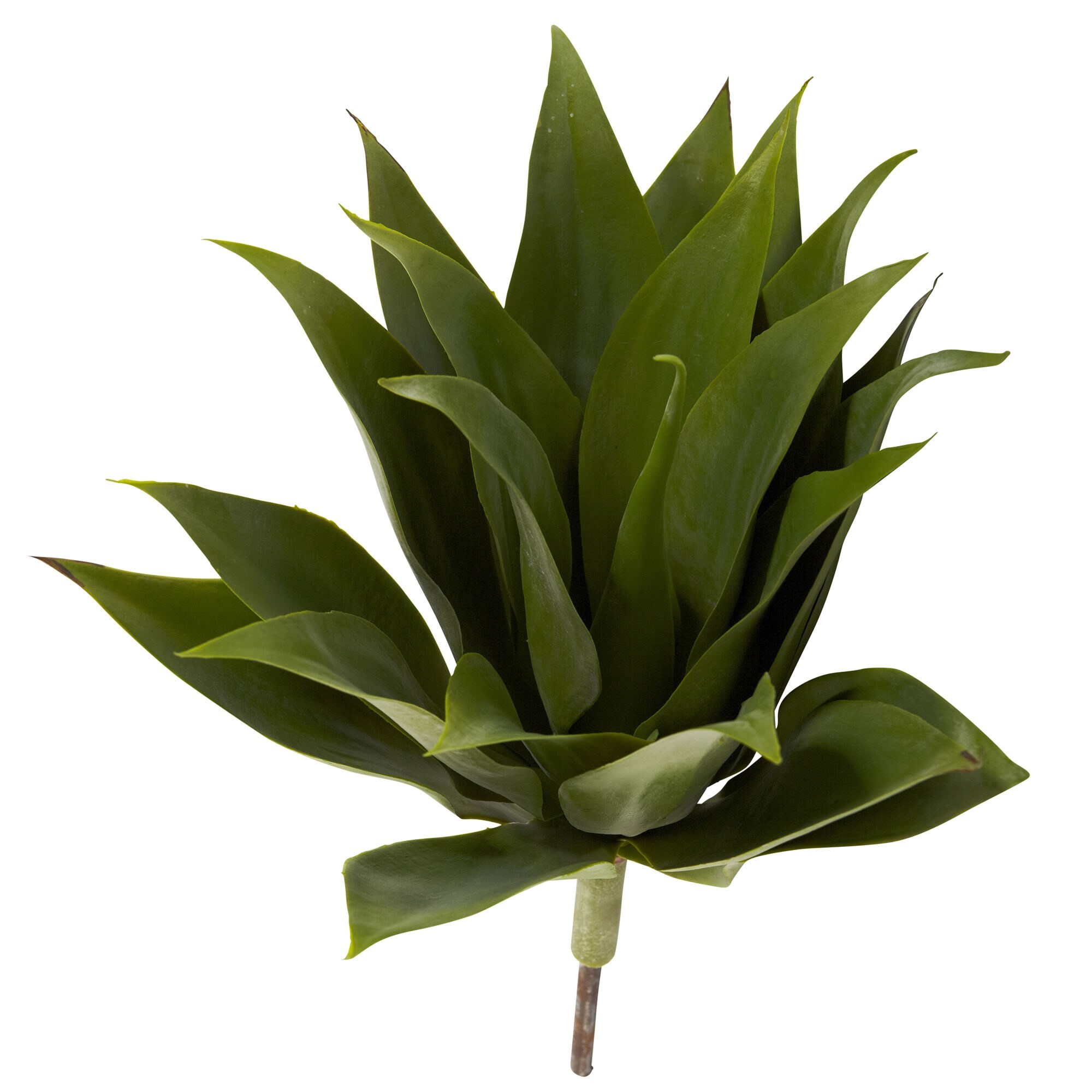 Nearly Natural 17-in Green Indoor Silk Artificial Plant in the ...