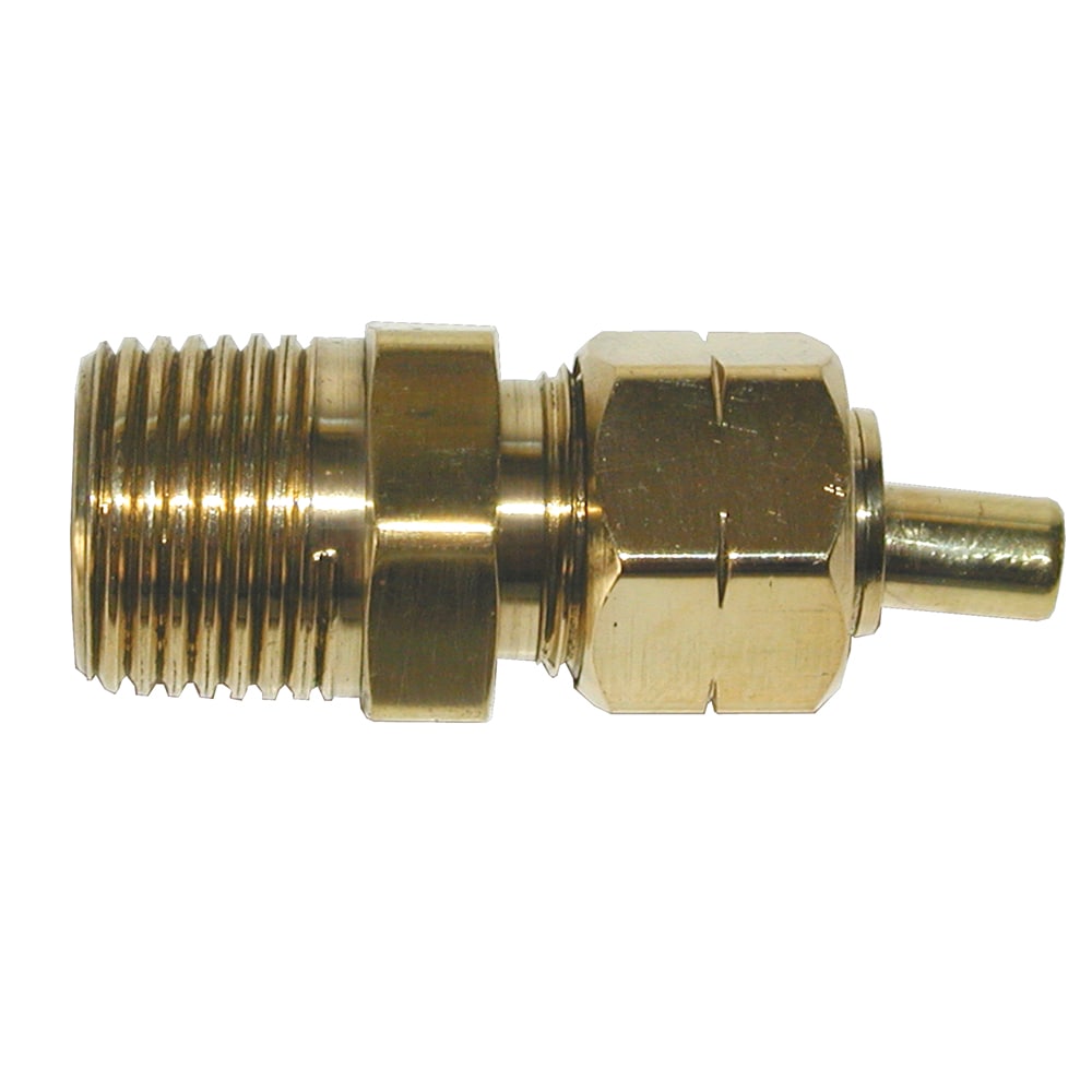 Watts A-125 3/8-in x 3/4-in Compression x Mip Adapter Compression Fitting