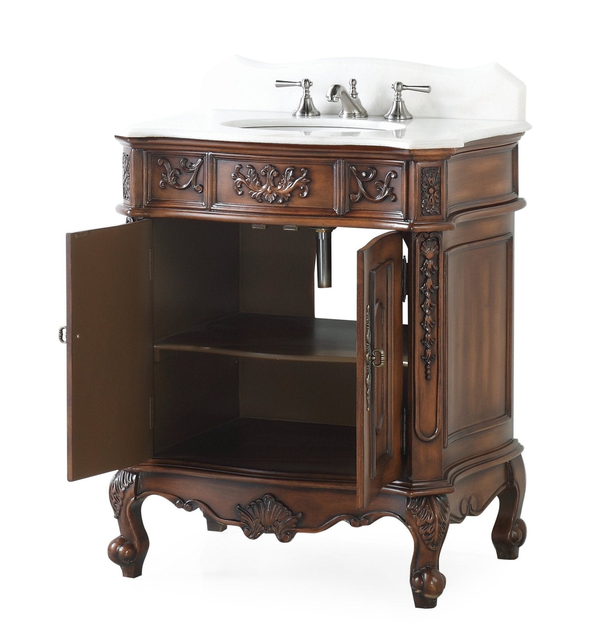 Benton Collection HF080SB-TK Bath-Vanity-Combo - View #3