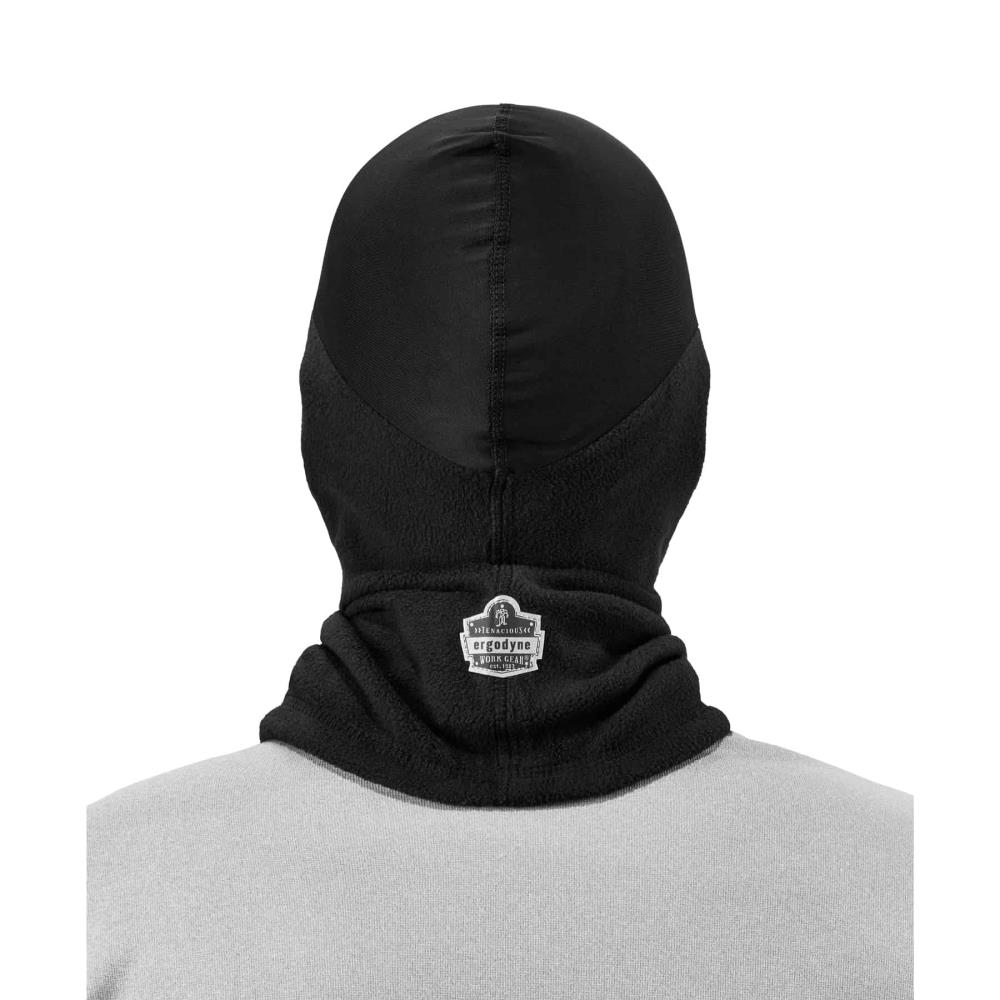Ergodyne Standard Insulated Balaclava Face Mask 3-Layer, Black, One Size