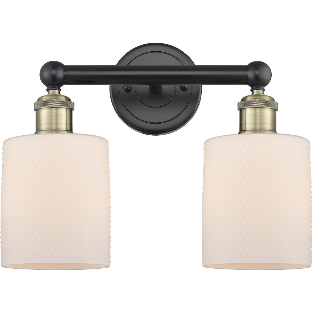 Innovations Lighting 2620602 616-2W-BAB-G111 Cobbleskill Bathroom Vanity Light