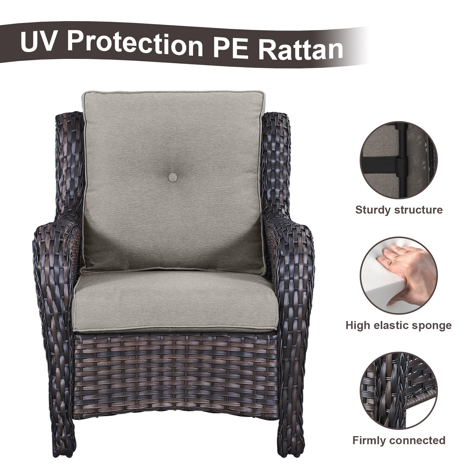 Jeehope PA006-3 Patio-Chairs - View #3