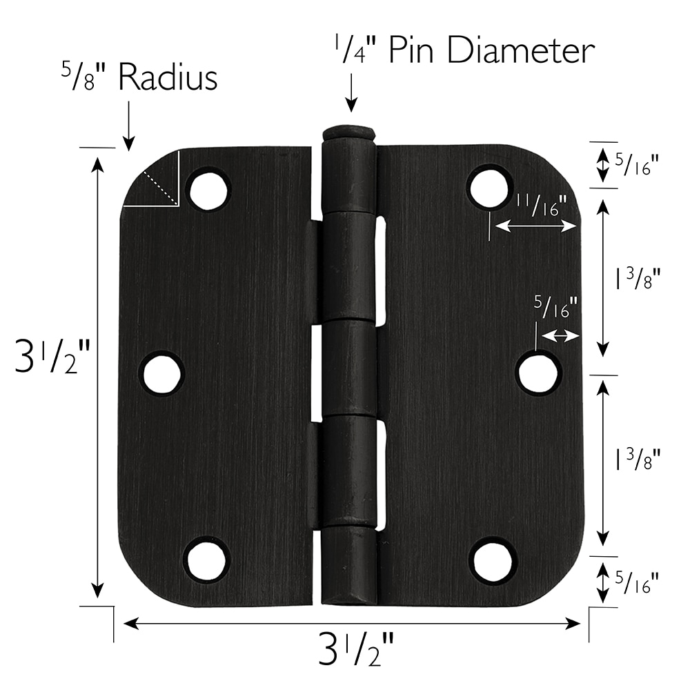 Design House 189779 Entry-Door-Hinges - View #2
