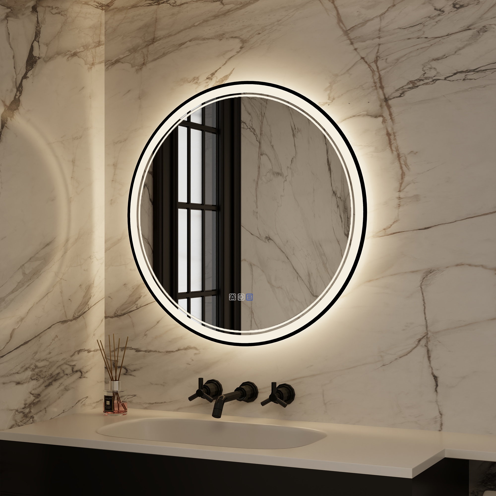 ExBrite DHBM2432BX Framed-Bath-Mirrors - View #18