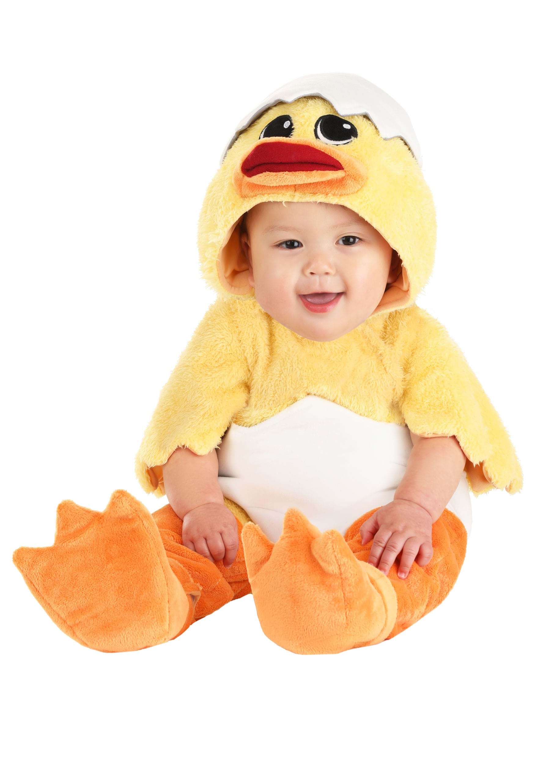 HalloweenCostumes.com FUN2870IN-6/9MO FUN Costumes Hatching Duck Infant Costume Infant Costumes 6/9 Months