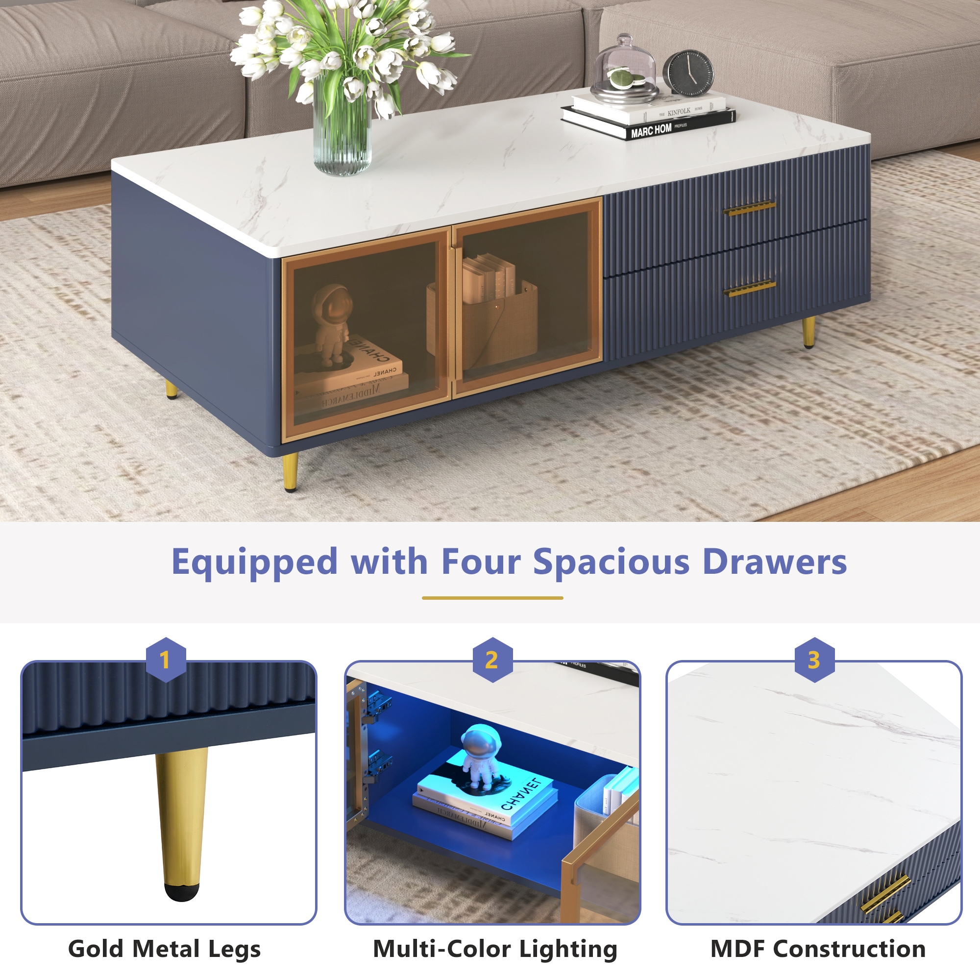 ModernLuxe L3P-N735P167910 Coffee-Tables - View #6