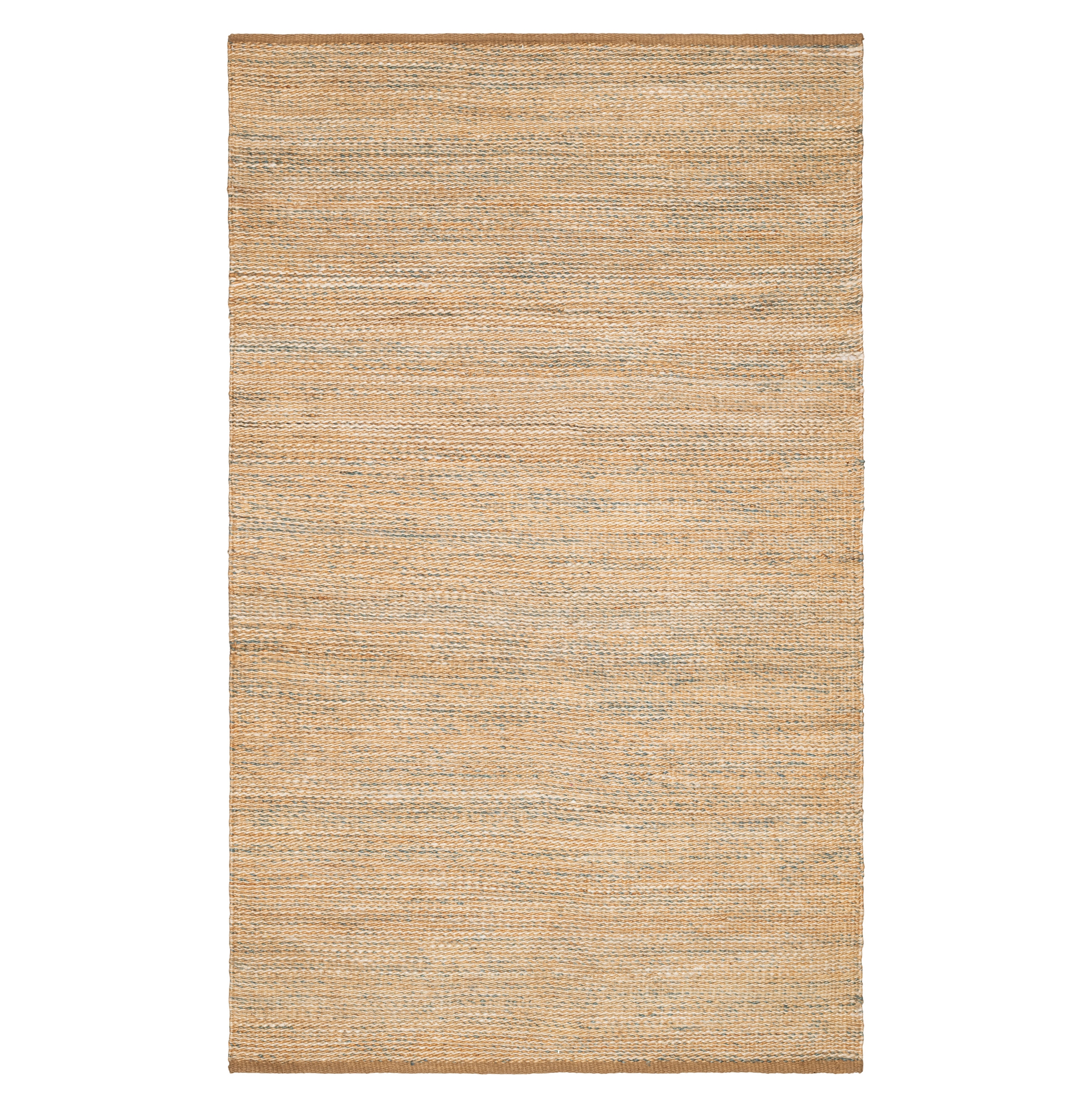 Home Conservatory CON22-69 6 x 9 (ft) Jute Multi Rectangular Indoor Stripe Coastal Area rug
