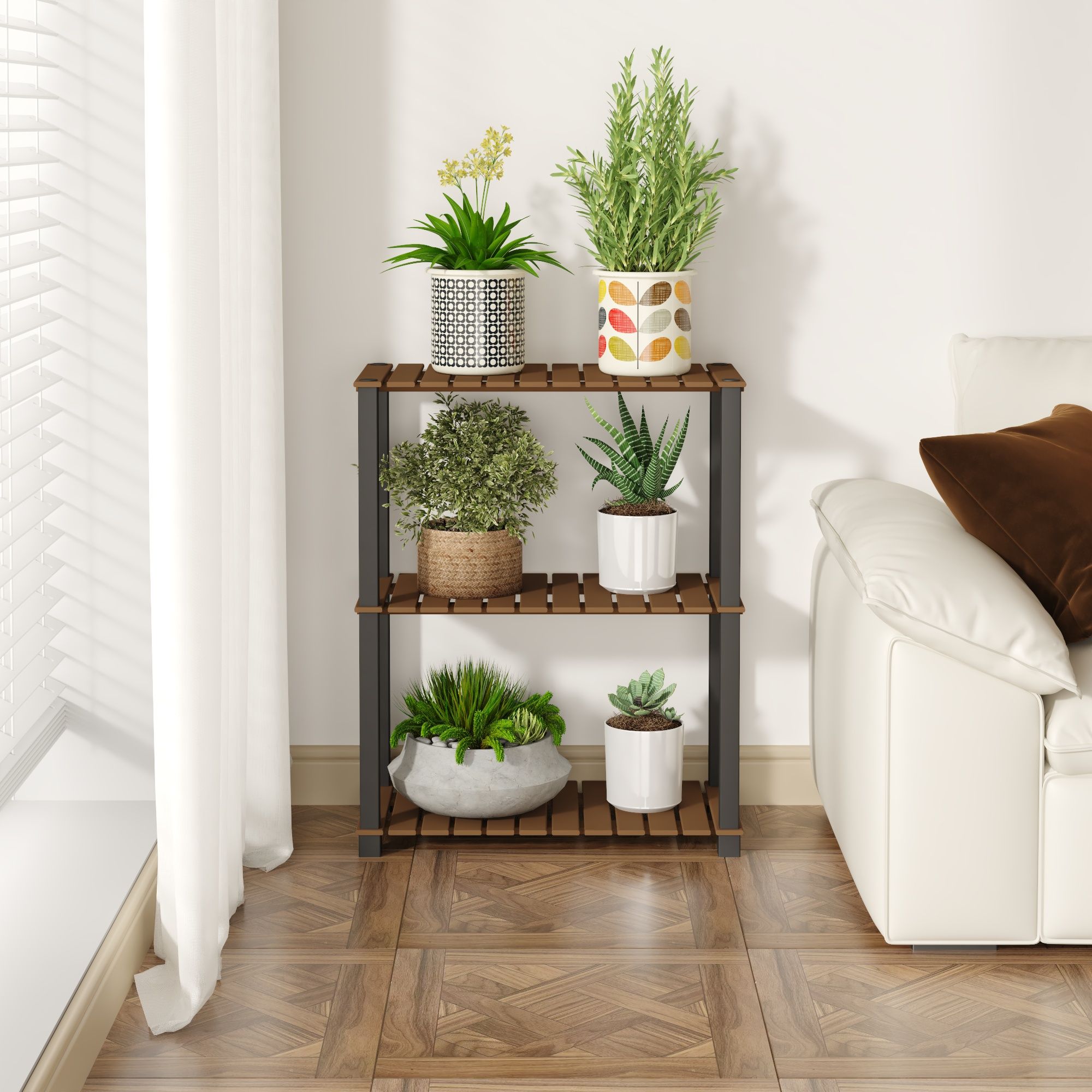 HomLux LW-22364FGBK-A Plant-Stand - View #4