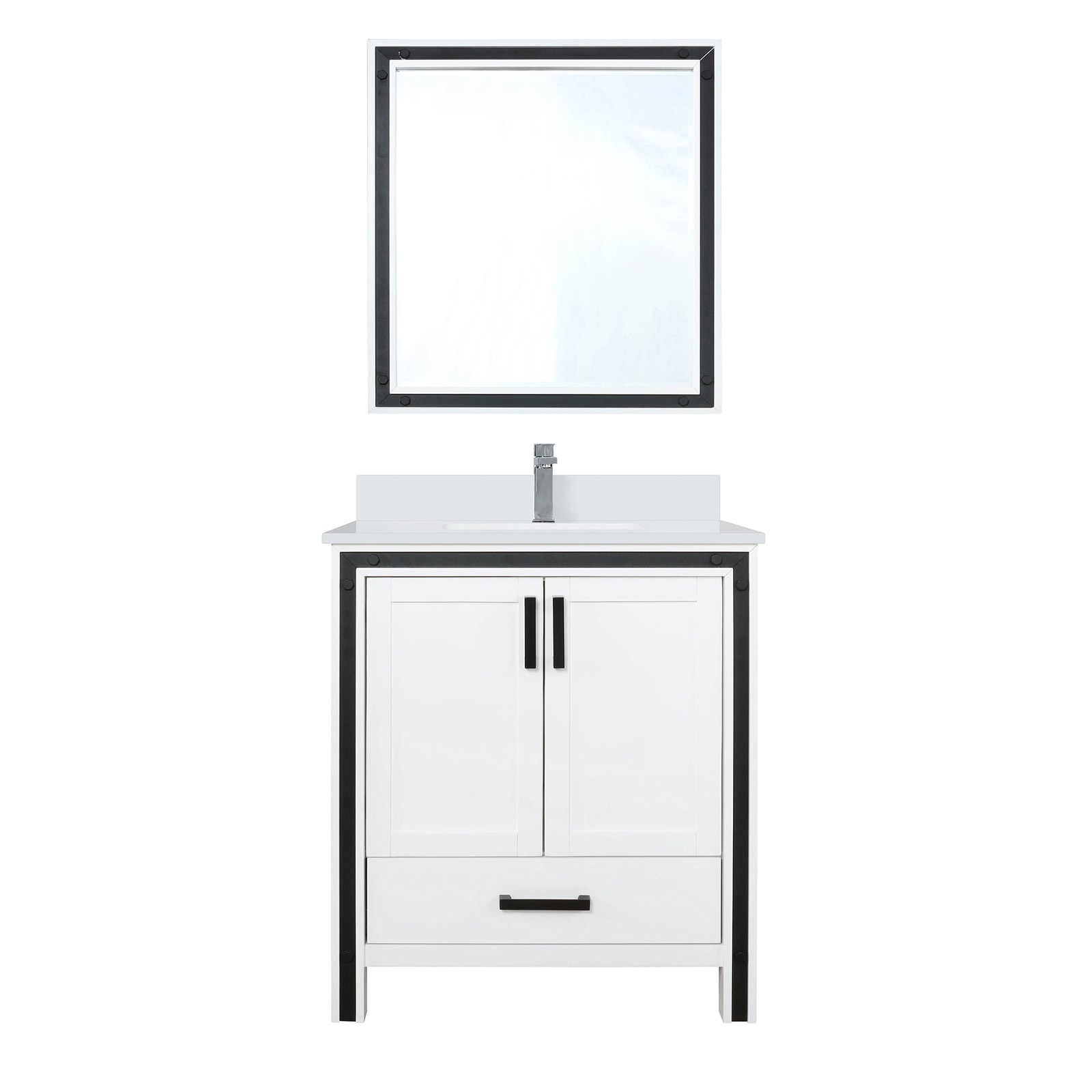 Lexora LZV352230SAJSM28F Bath-Vanity-Combo - View #2